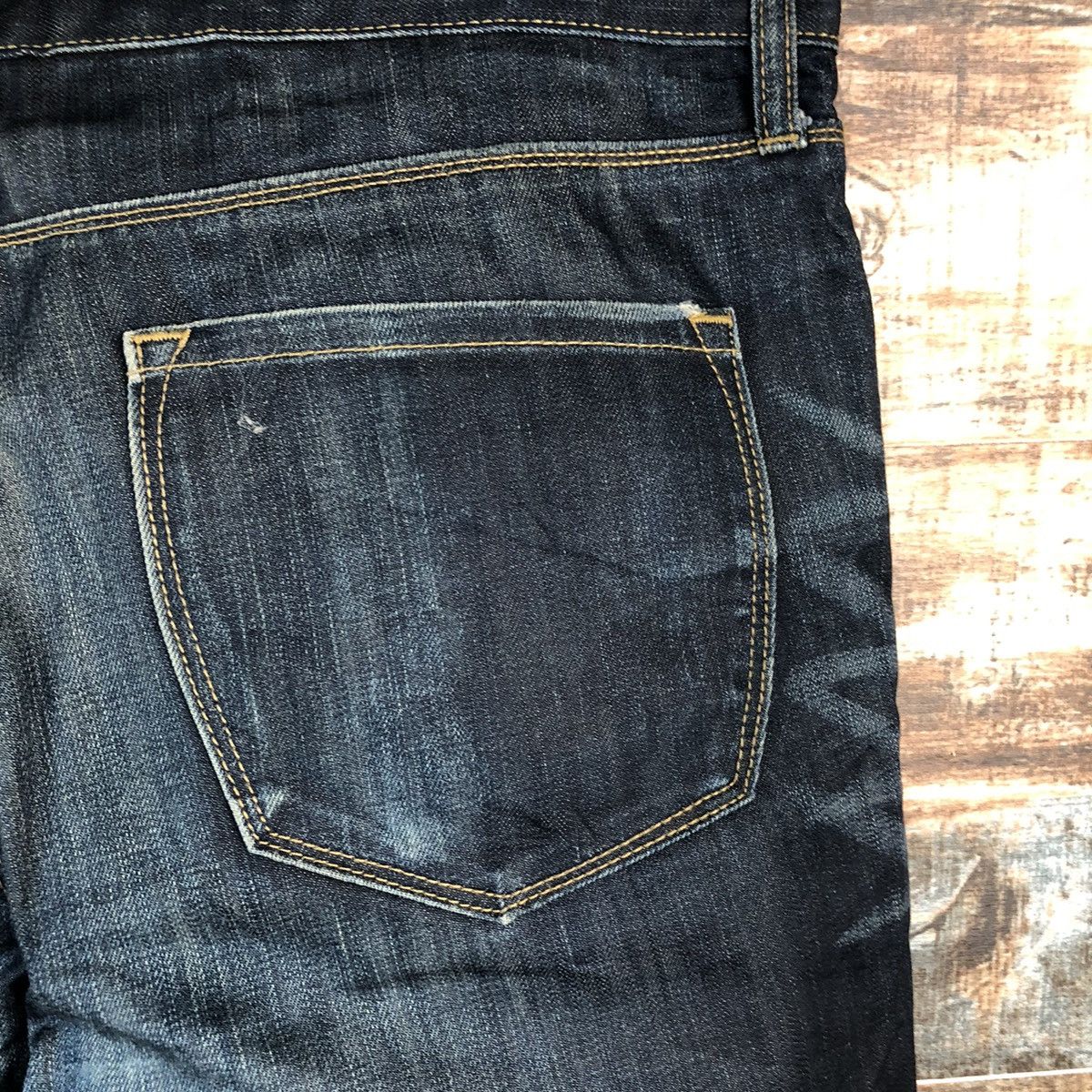 Gap DL Gap Black Denim Jeans Pants #C148 Size US 33 - 16 Thumbnail