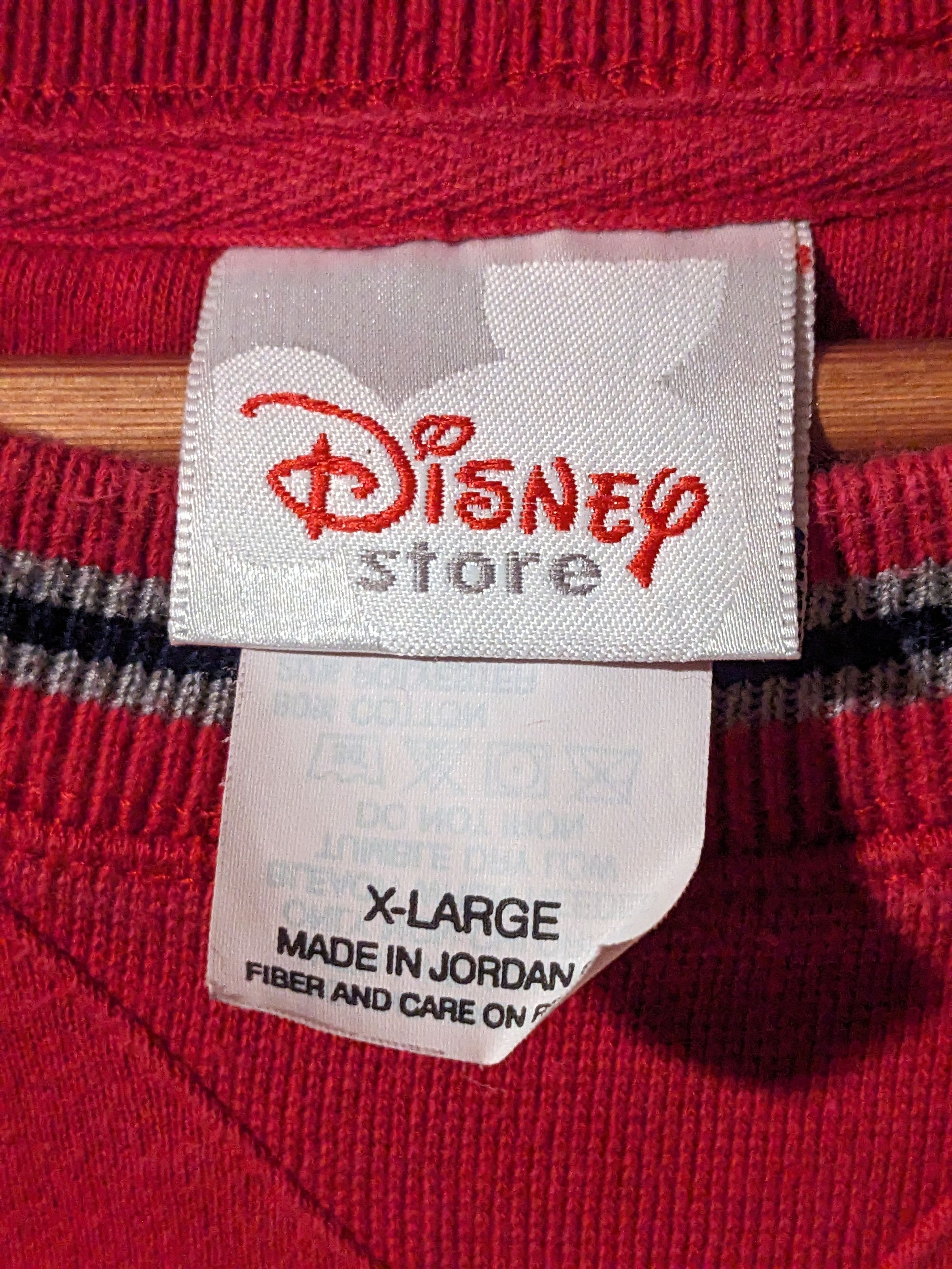 Disney × Mickey Mouse × Vintage Vintage 90s Mickey Mouse Disney Store Exclusive Sweatshirt Size US XL / EU 56 / 4 - 3 Thumbnail