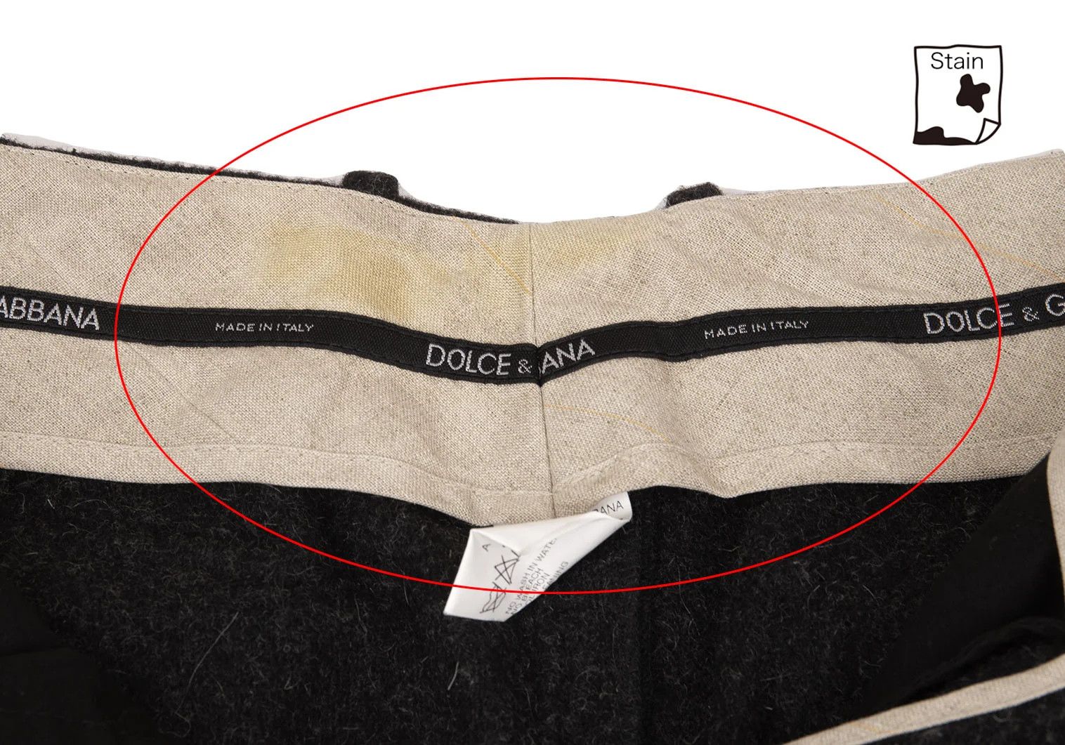 Dolce & Gabbana Wool Blend Patch Pocket Pants in Charcoal Size 46 Size US 30 / EU 46 - 8 Thumbnail