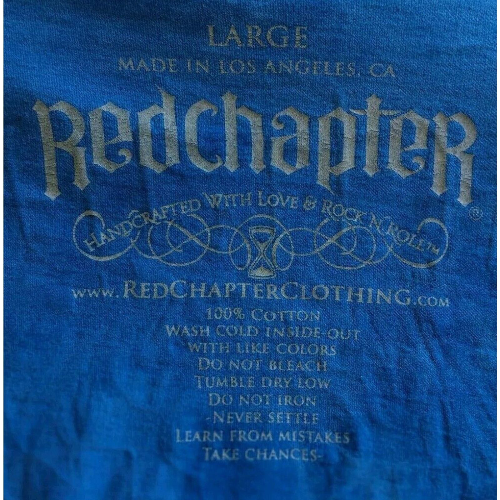 Chapter NWOT !! Red Chapter Ambigram "Family" & "Forever" Men's Lrg Size US L / EU 52-54 / 3 - 3 Thumbnail
