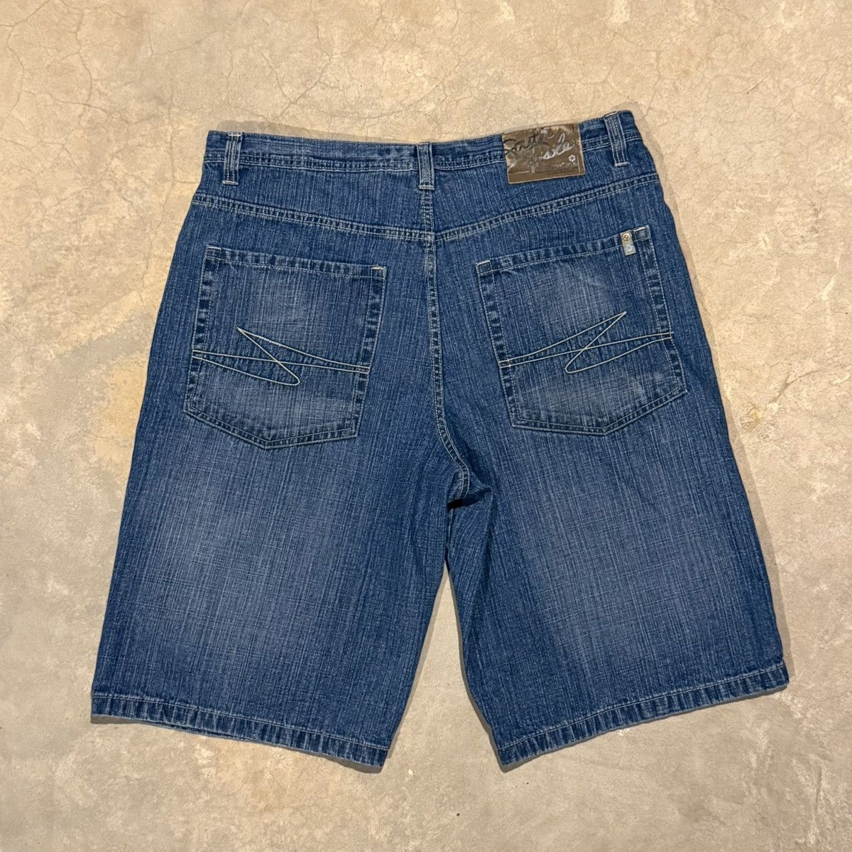 Southpole Vintage 2000s Southpole Baggy Faded Jorts Y2K Skater Grunge Size US 40 / EU 56 - 1 Thumbnail