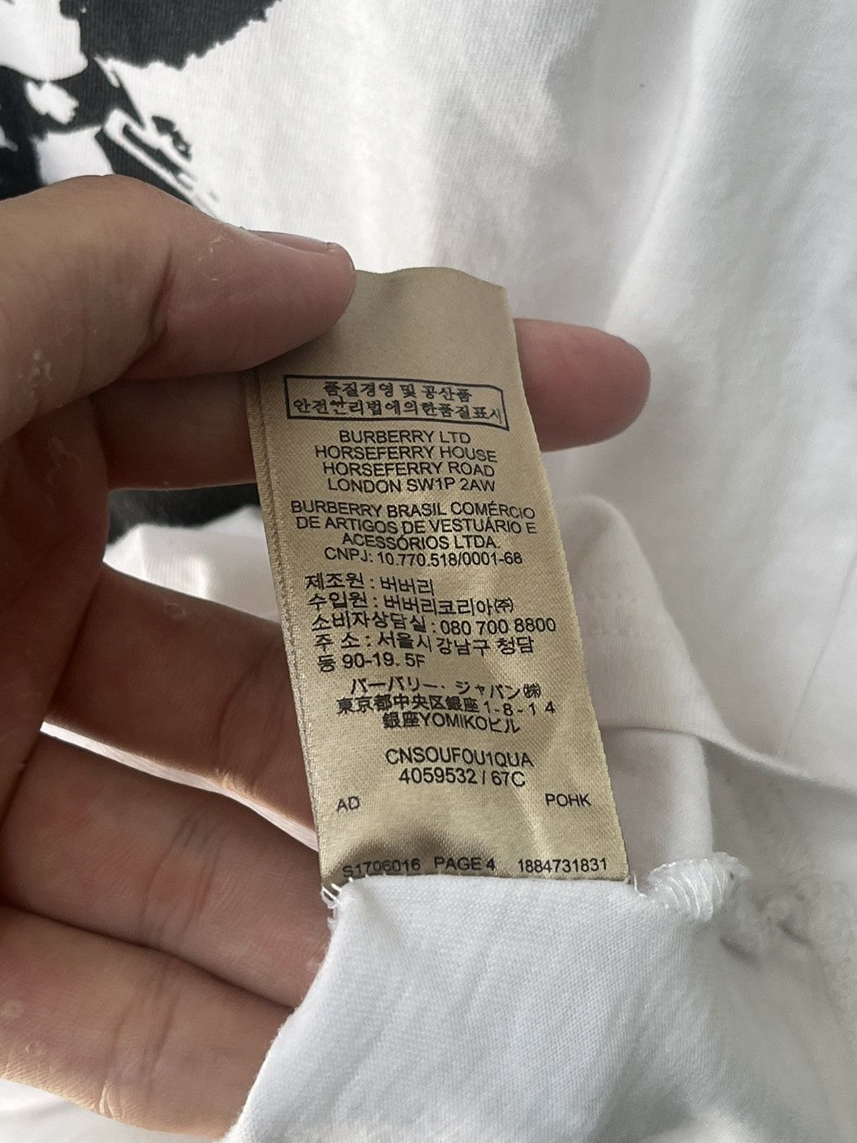 Burberry 2019 BURBERRY TEE Size US M / EU 48-50 / 2 - 4 Thumbnail