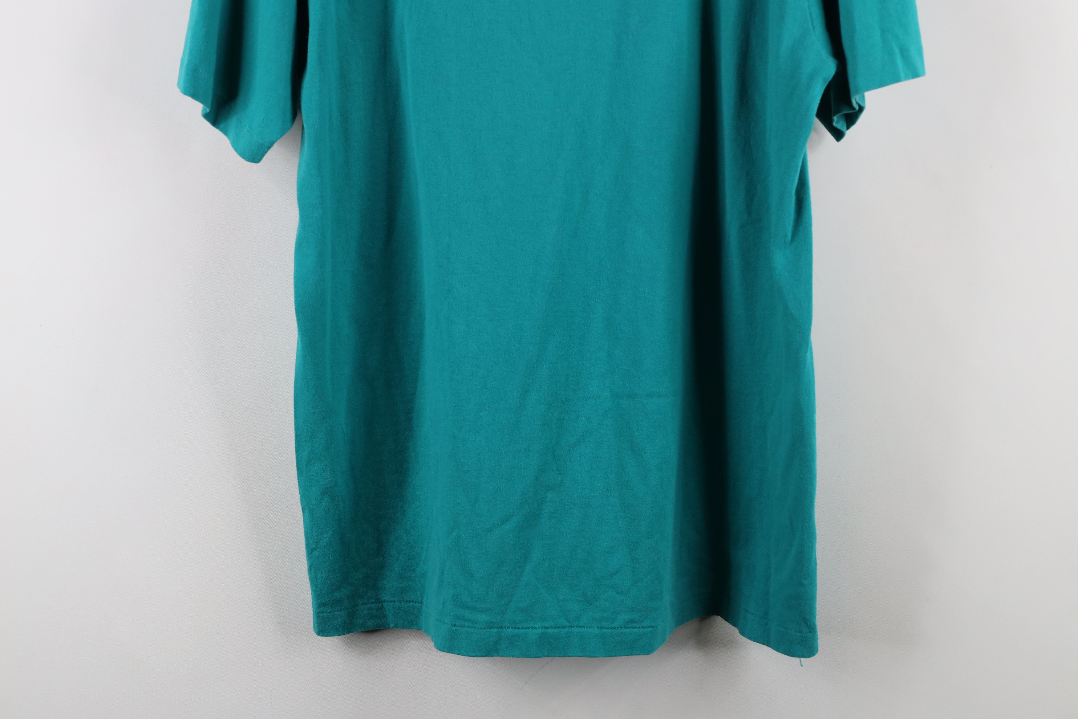 Vintage Vintage 90s Streetwear Summer Sports Camp T-Shirt Teal USA Size US L / EU 52-54 / 3 - 12 Thumbnail