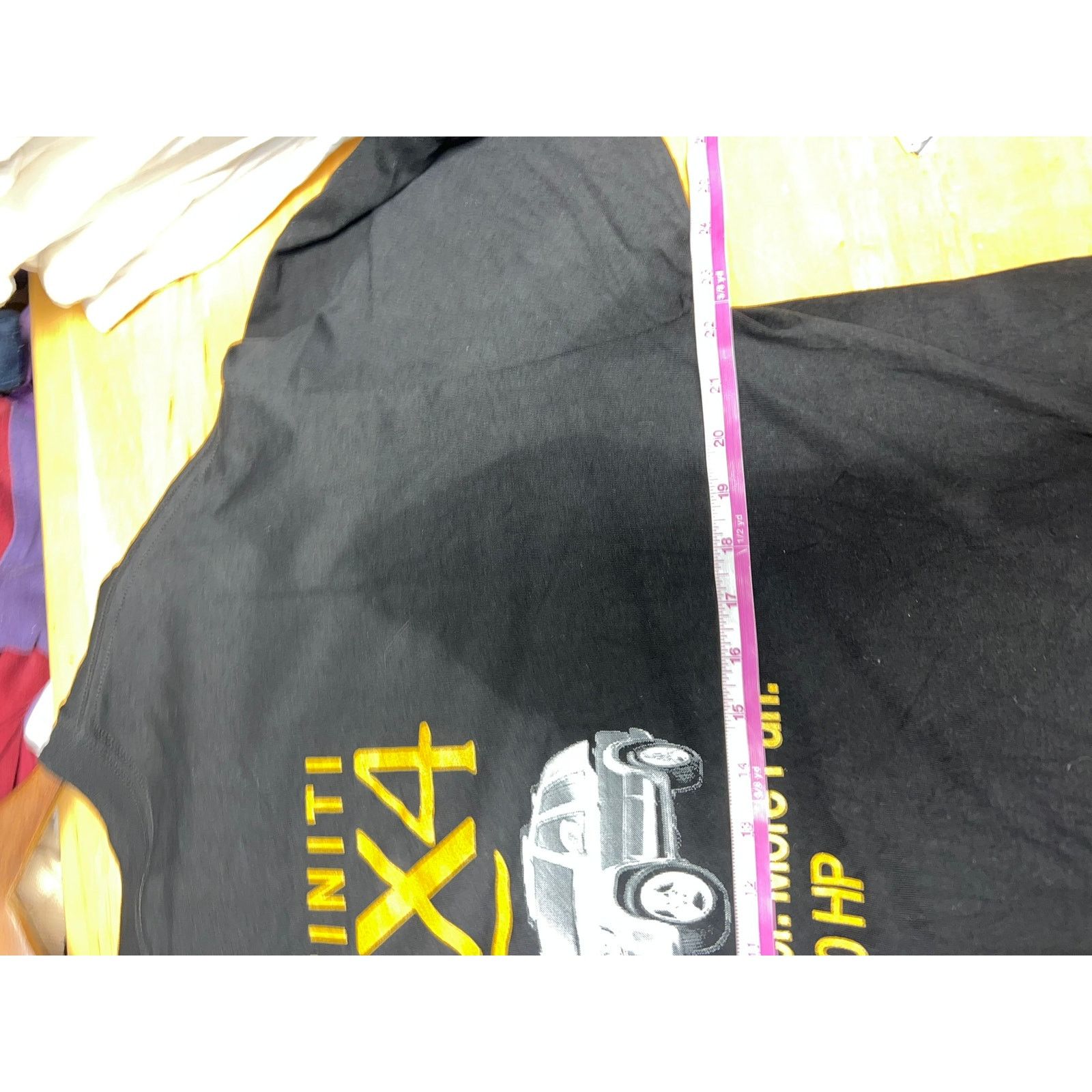 Hanes Vintage Infiniti Shirt QX4 More Power More Fun 240 HP Tee XL Size US XL / EU 56 / 4 - 9 Thumbnail