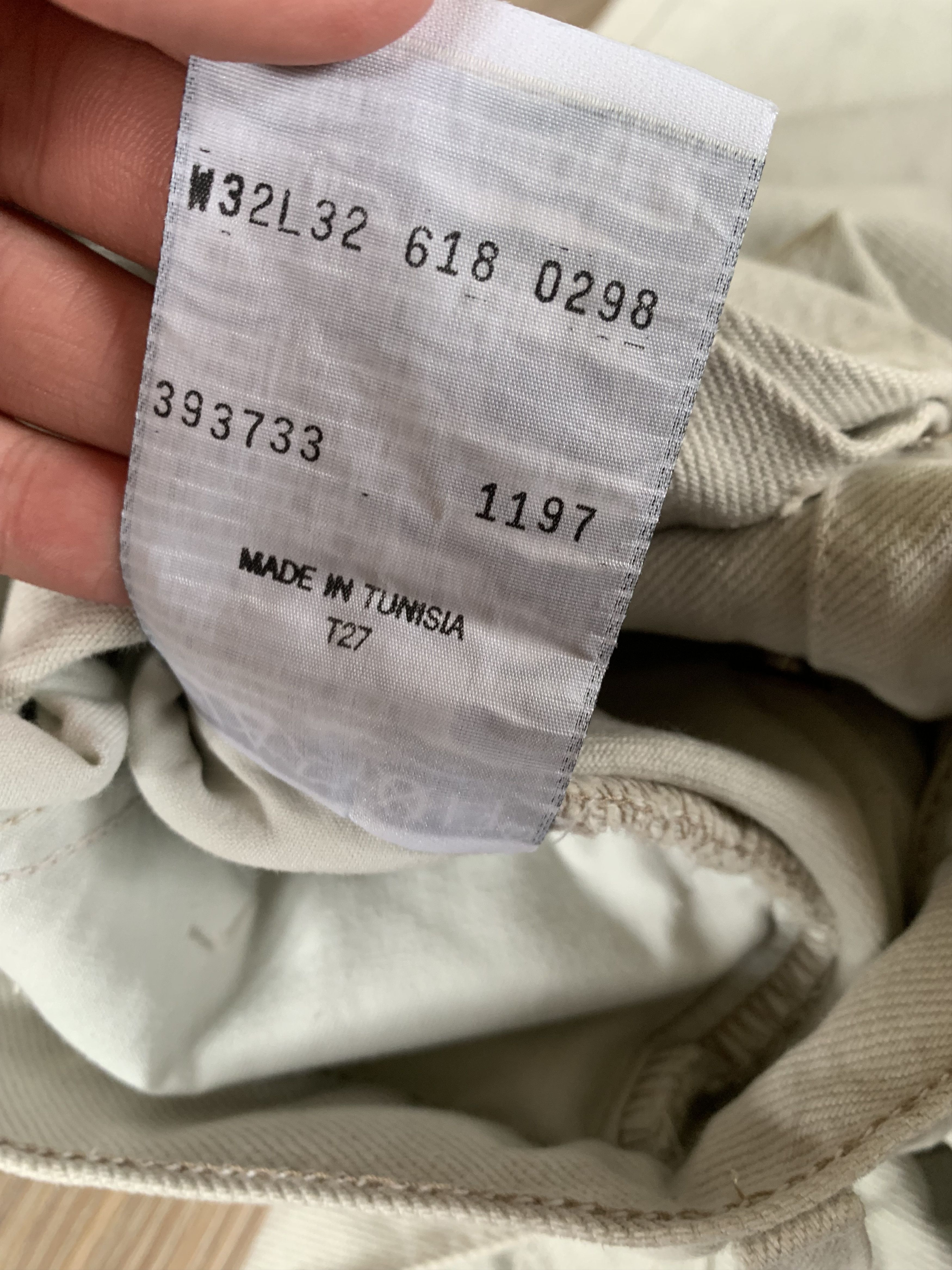 Levi's × Vintage Levis 618 Vintage Beige Jeans Size US 32 / EU 48 - 6 Thumbnail