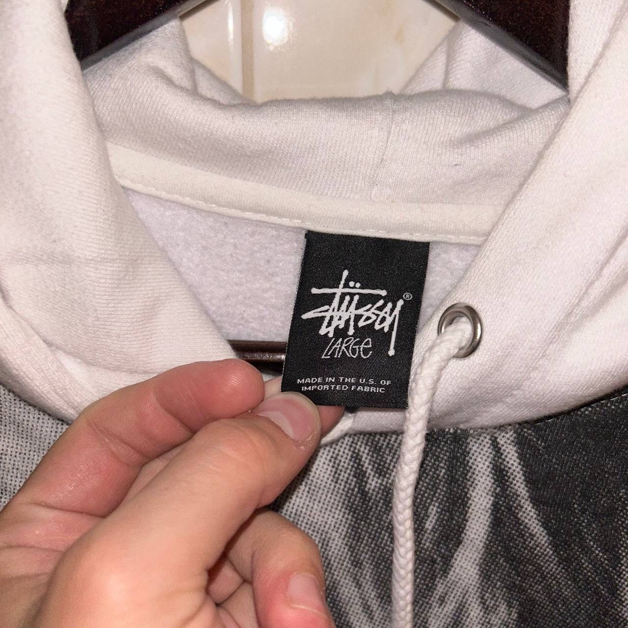 Stussy Stussy Laura Max Streetwear Graphic Print Hoodie Size US L / EU 52-54 / 3 - 3 Thumbnail