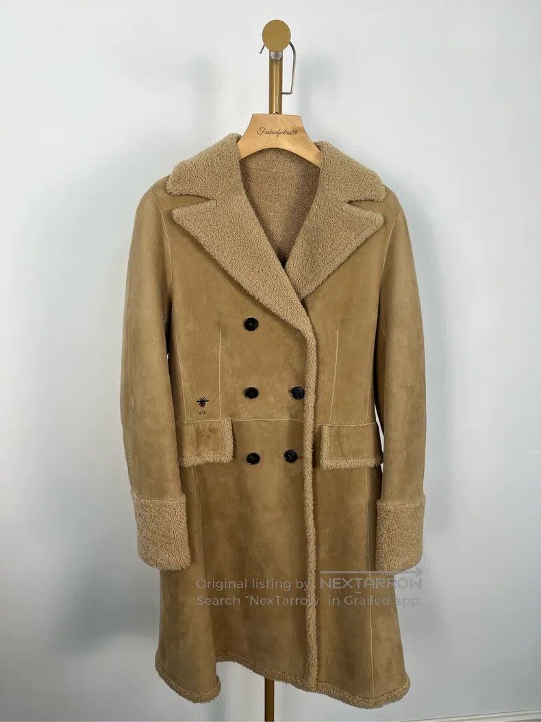Dior Dior Fur integrated embroidered logo long-sleeved woollen Size XS / US 0-2 / IT 36-38 - 1 Thumbnail