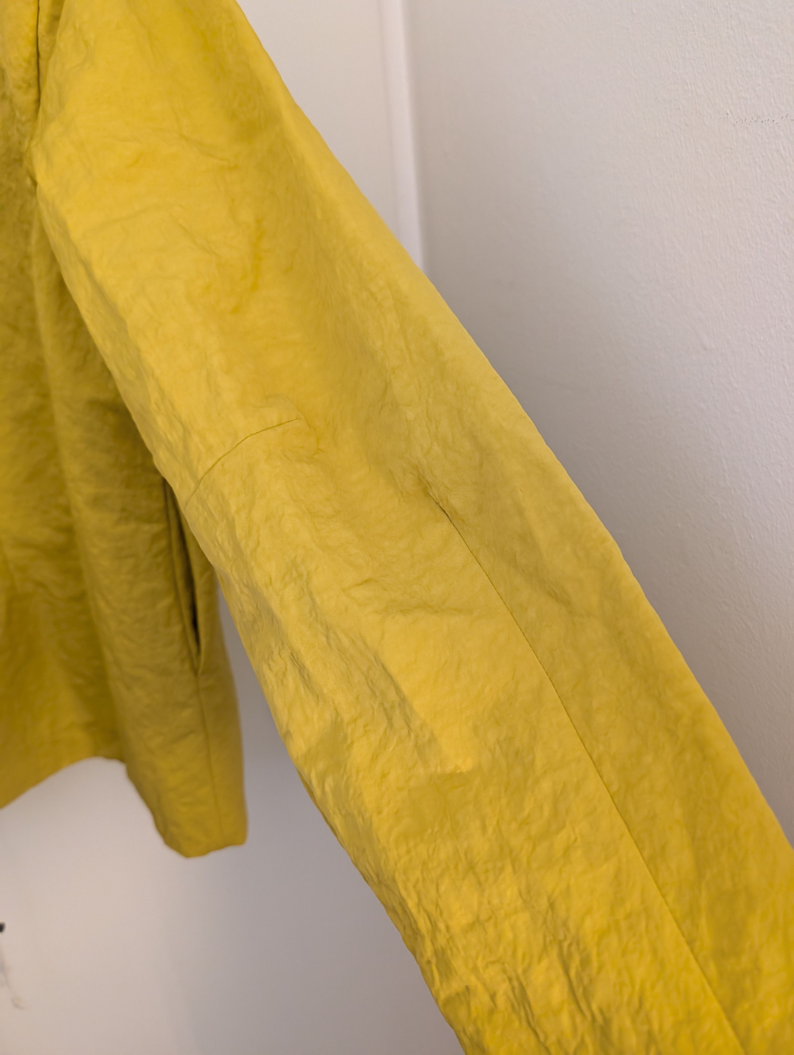 Camiel Fortgens Double Raincoat Yellow Nylon Size US M / EU 48-50 / 2 - 8 Thumbnail
