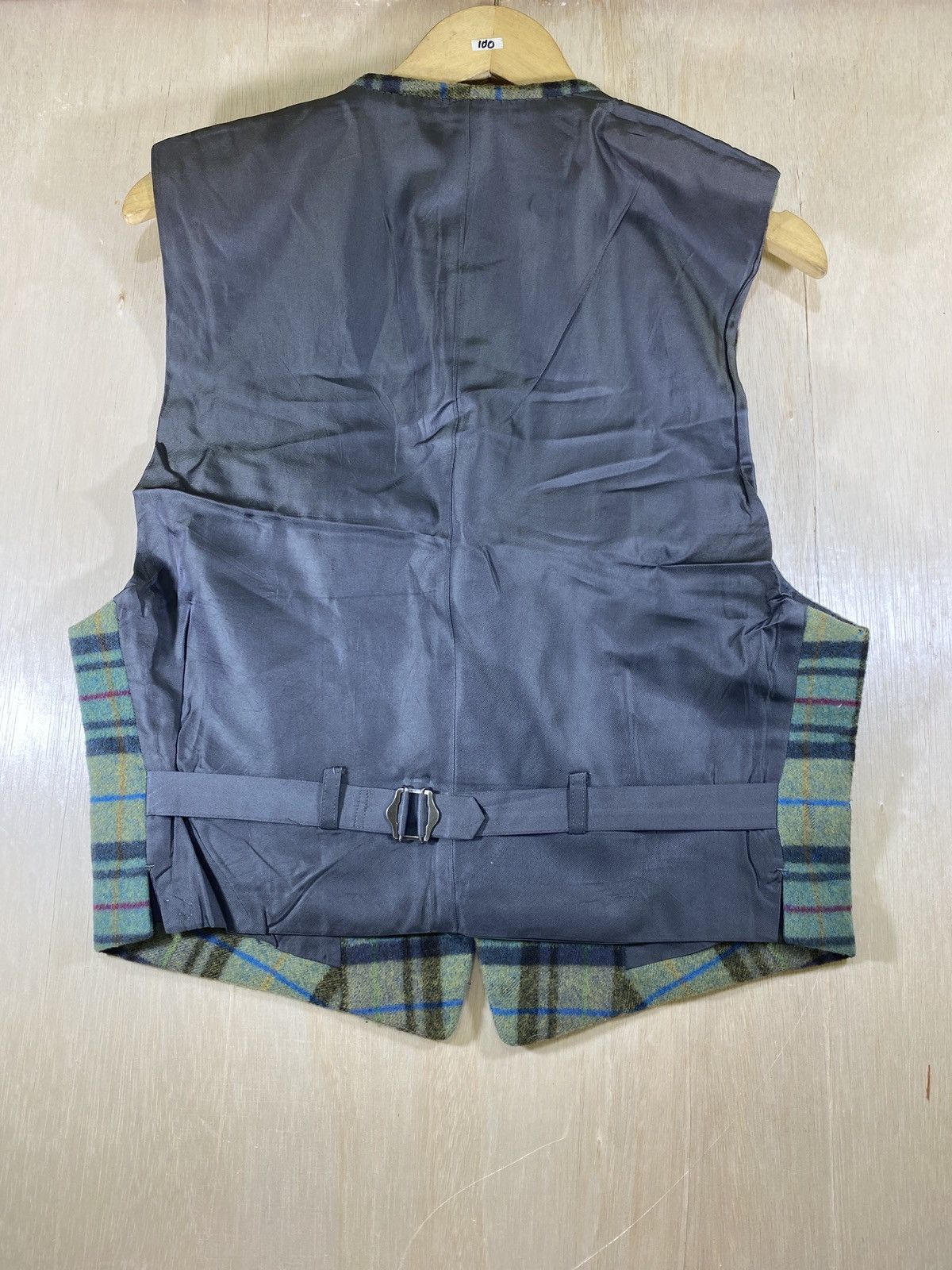 Issey Miyake vest office checker wool Size US M / EU 48-50 / 2 - 2 Thumbnail