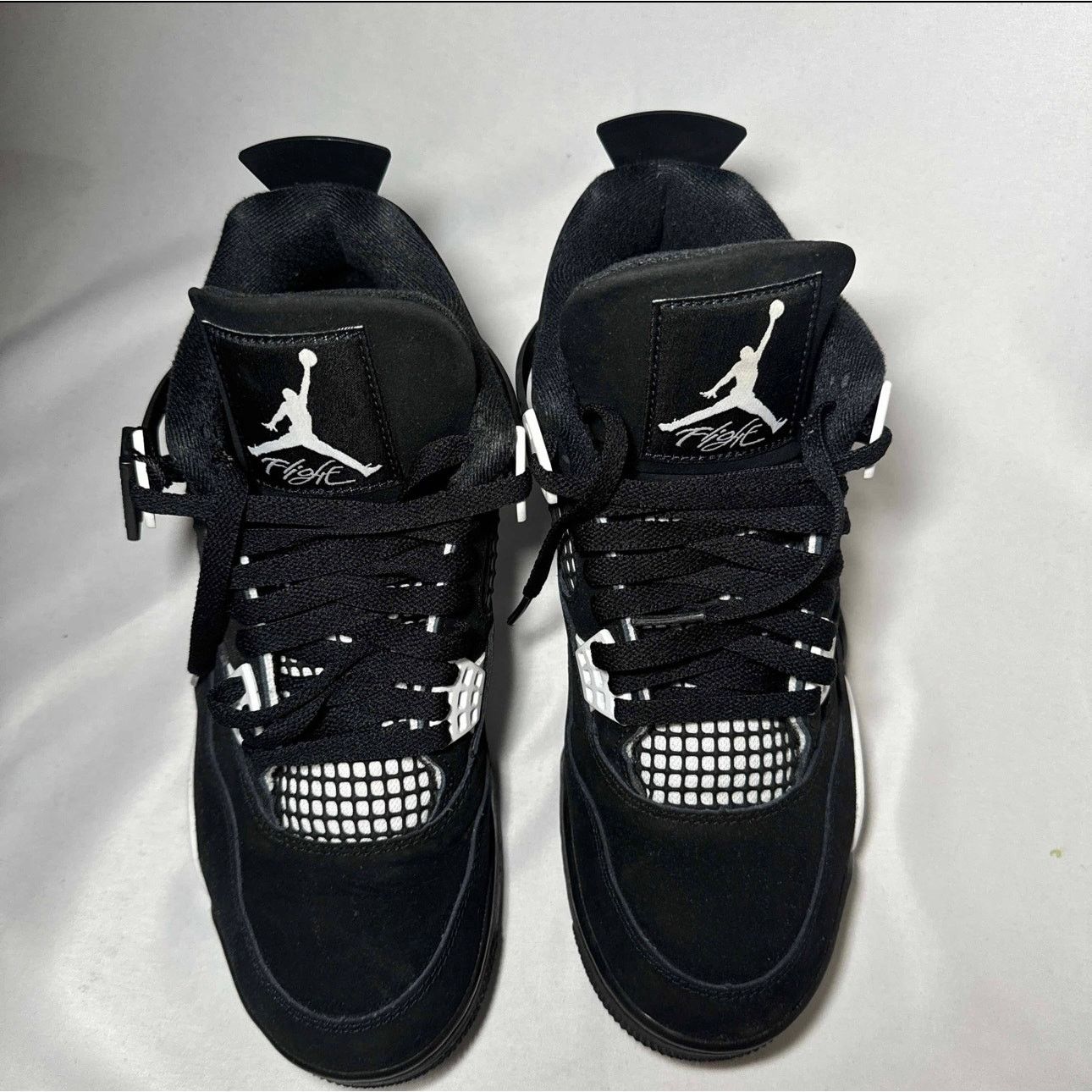 Jordan Brand × Nike Size 8 - Nike Air Jordan 4 Retro White Thunder Men's Shoes Size US 8 / EU 41 - 4 Thumbnail