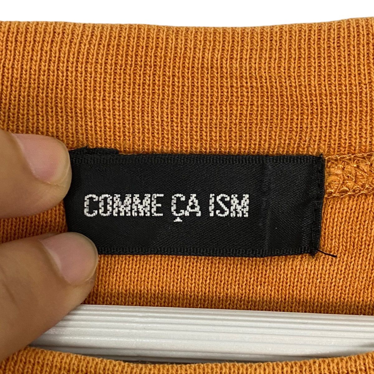 Other Vintage Comme Ca Ism Printed Sweatshirt Crewneck Orange Sz M Size US M / EU 48-50 / 2 - 7 Thumbnail