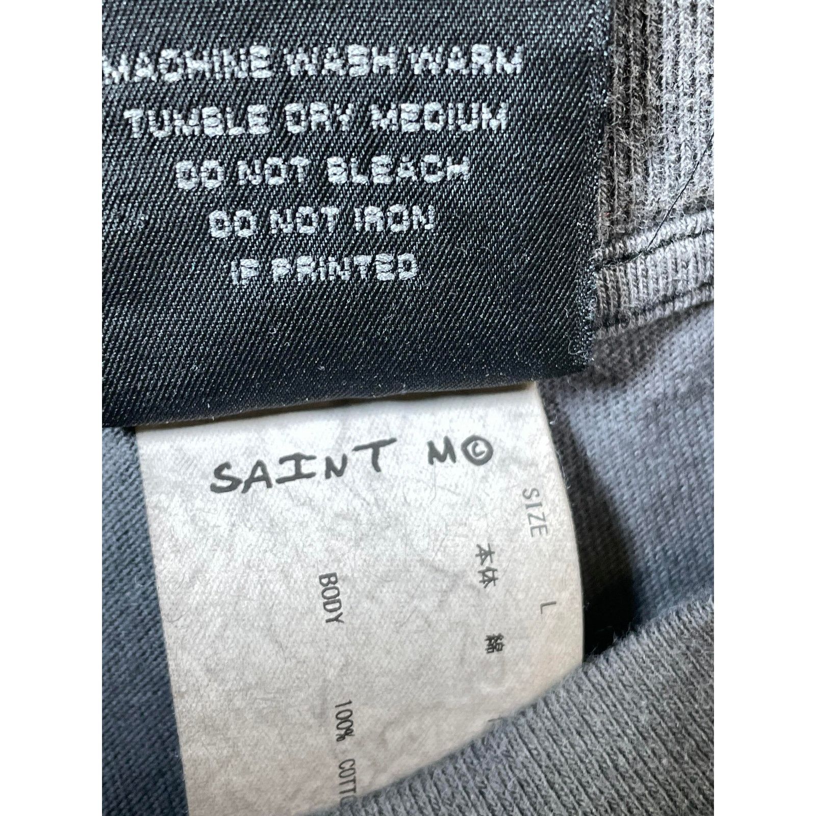 Saint Michael Saint Michael Grey, Yellow & Blue Tee Size US L / EU 52-54 / 3 - 3 Thumbnail