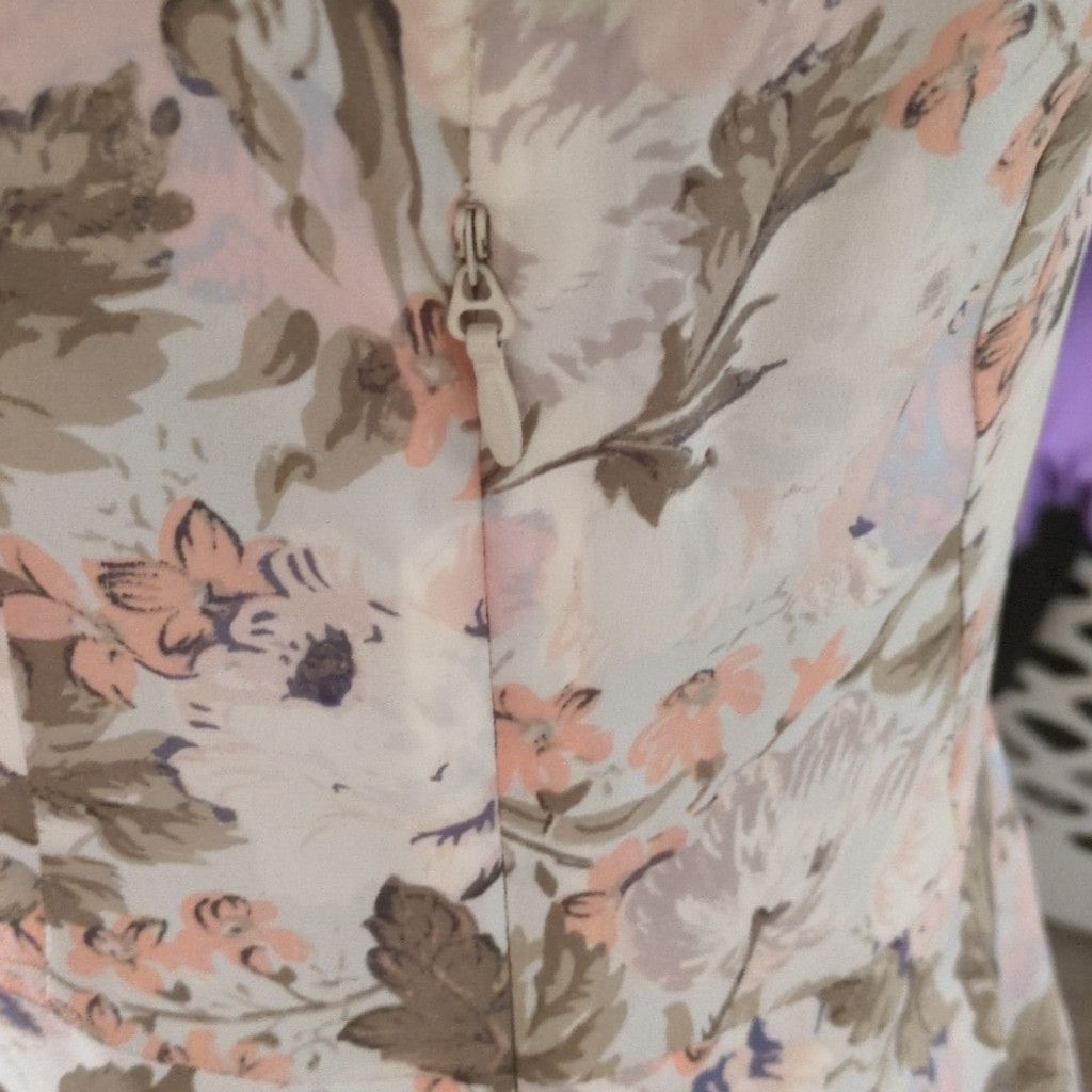 Rebecca Taylor Rebecca Taylor Floral Silk Shift Dress Dual Lined Size 2 Size XS / US 0-2 / IT 36-38 - 8 Thumbnail