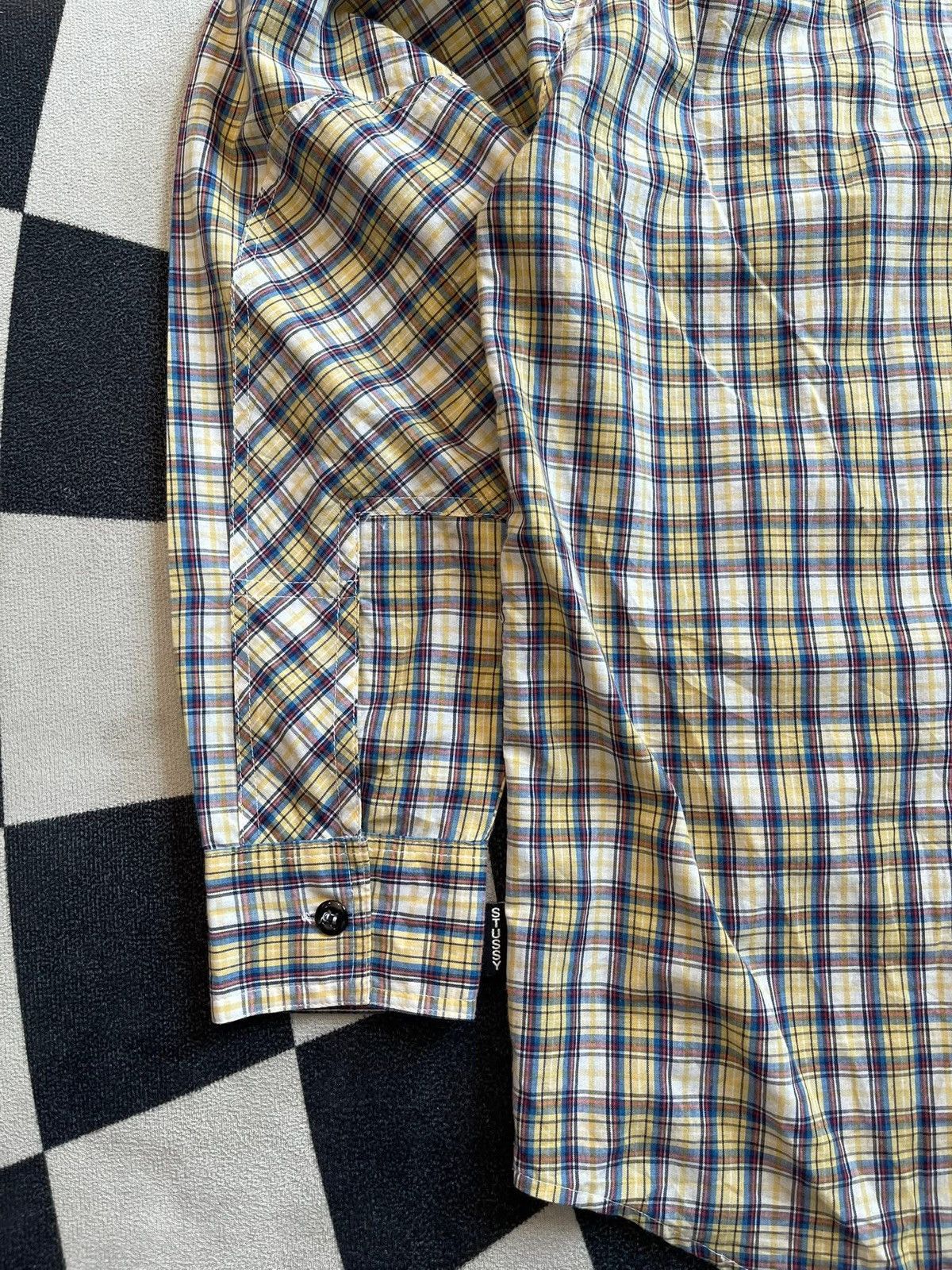 Stussy STUSSY 100% cotton long sleeve shirt Size US M / EU 48-50 / 2 - 6 Thumbnail