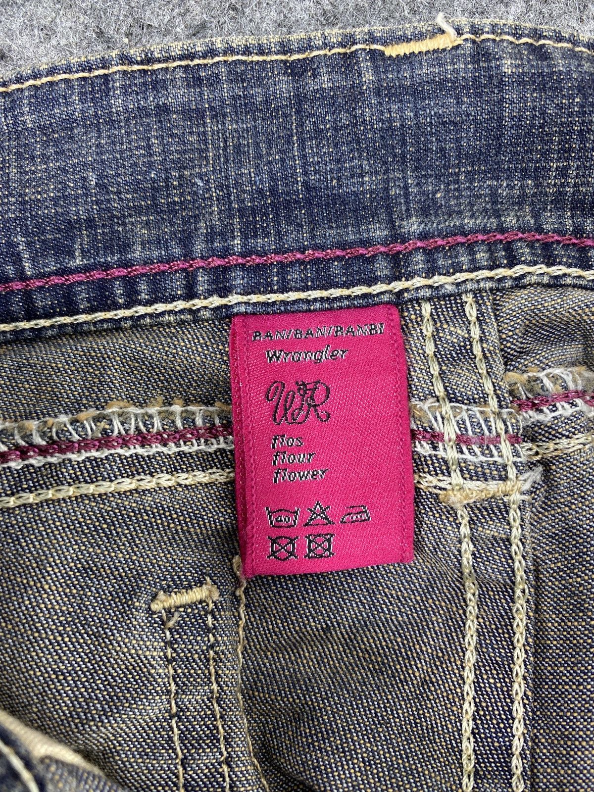 Jean × Vintage × Wrangler Vintage Wrangler bootcut Jeans - J999 Size 27" / US 4 / IT 40 - 10 Thumbnail