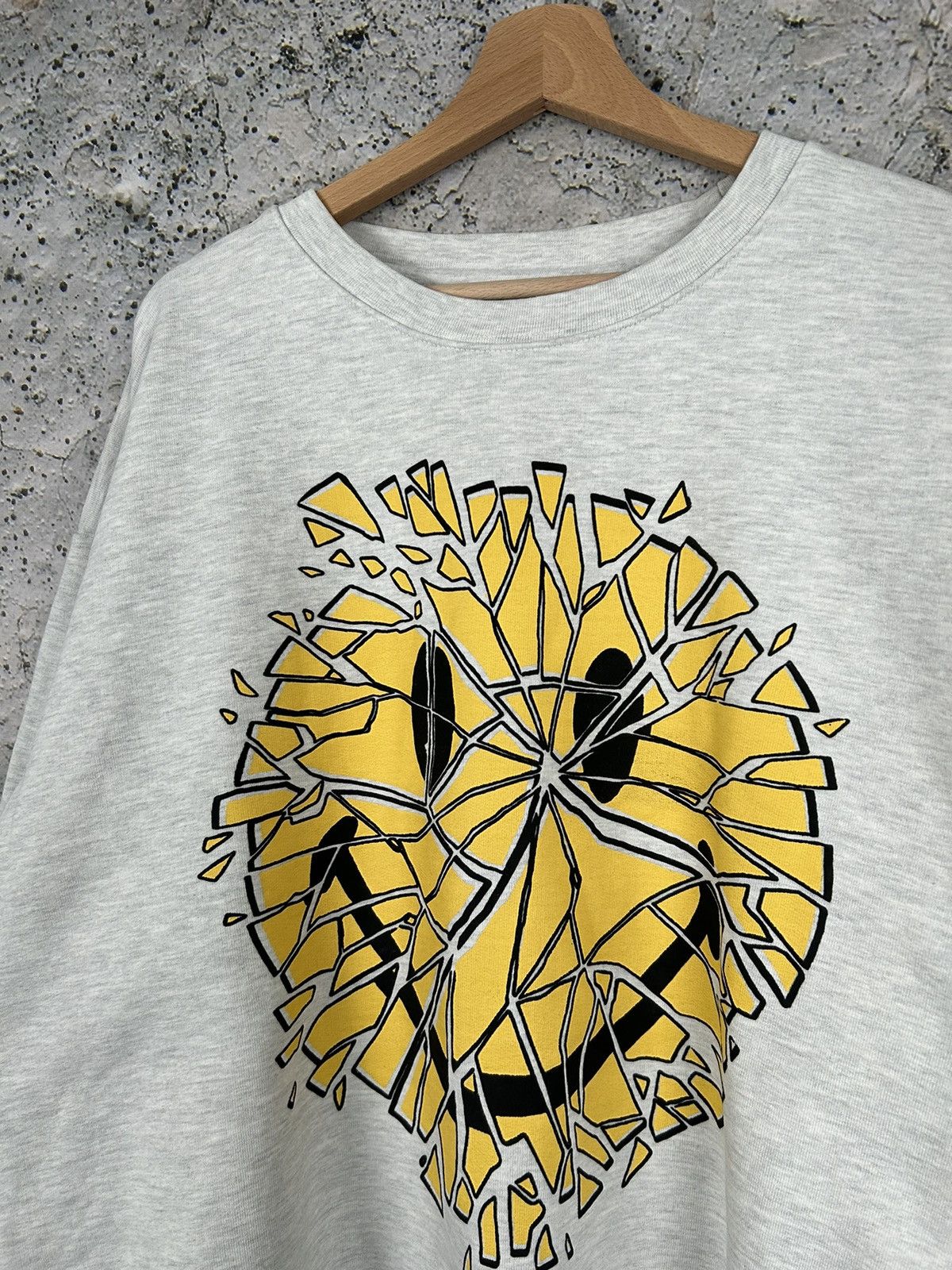 Vintage Chinatown Market x Smiley Graphic Crewneck Hype Streetwear Size US XL / EU 56 / 4 - 3 Thumbnail