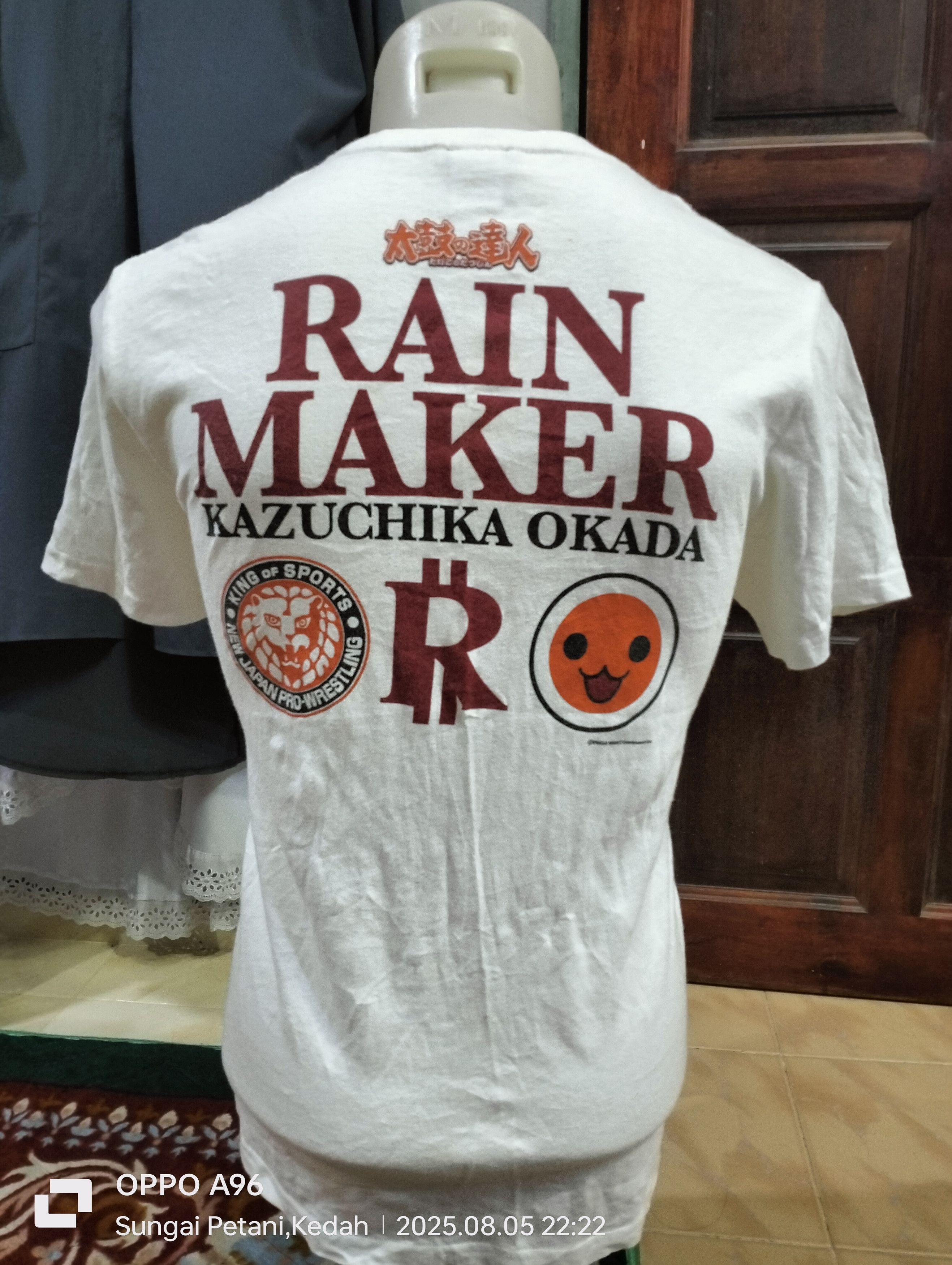 Japanese Brand Kazuchika Okada Rain Maker shirt Size US L / EU 52-54 / 3 - 6 Thumbnail