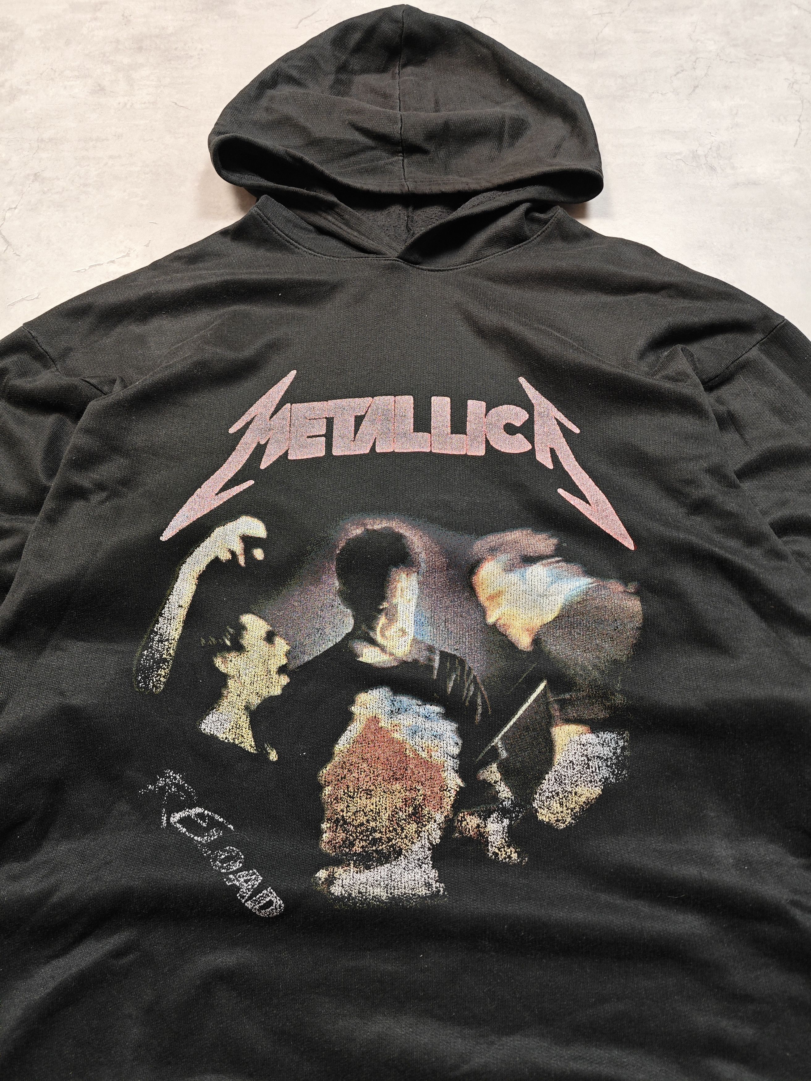 Vintage Metalica Vintage Hoodie Size US L / EU 52-54 / 3 - 2 Thumbnail