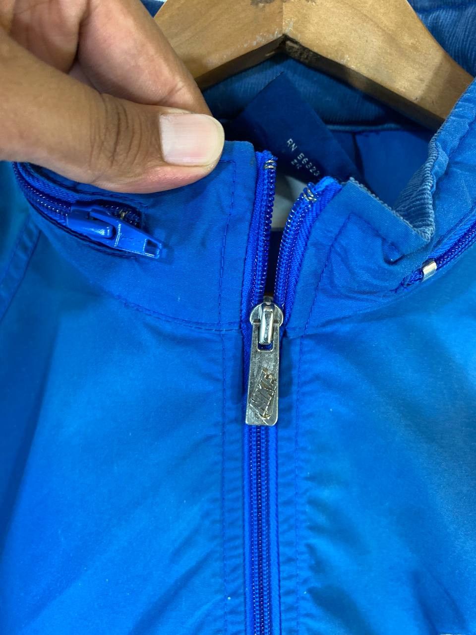 Nike vintage rare nike blue tag anorak jacket sunfaded Size US L / EU 52-54 / 3 - 5 Thumbnail