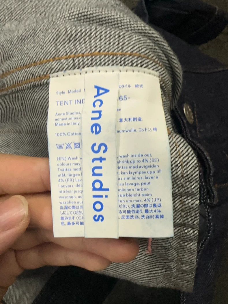 Acne Studios acne studios Single-breasted denim jacket Size US L / EU 52-54 / 3 - 4 Thumbnail
