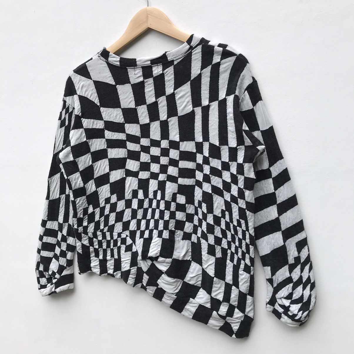 Issey Miyake Zucca Issey Miyake Checker Box Shirt Zucca Japanese Designer Size M / US 6-8 / IT 42-44 - 4 Thumbnail