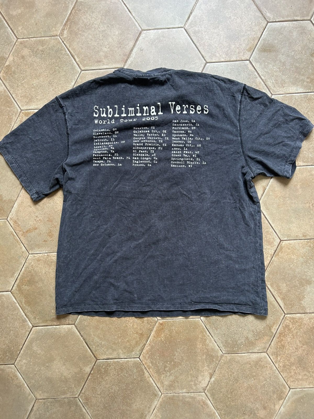 Slipknot Y2K Slipknot Faded Masks Tee Size US L / EU 52-54 / 3 - 5 Thumbnail