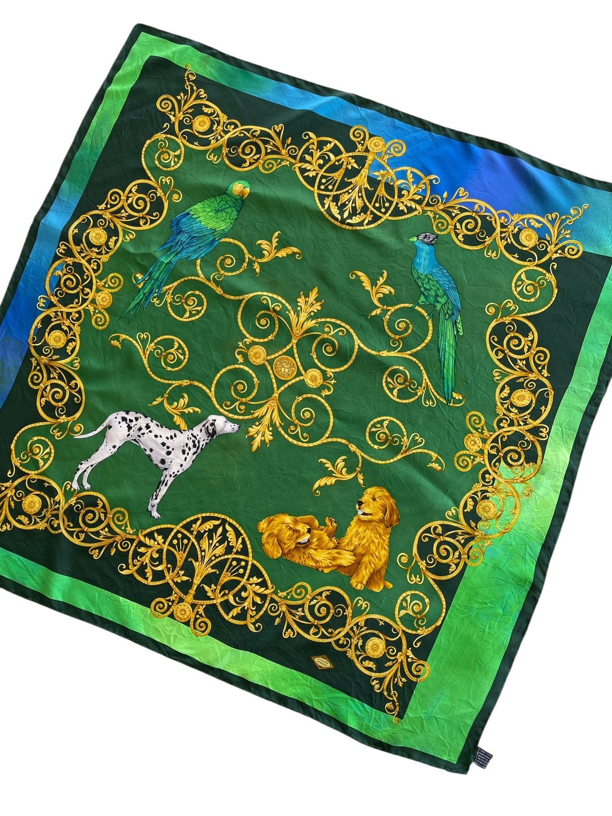 Versace Vintage Atelier Versace Luxury Silk Scarf Size ONE SIZE - 1 Thumbnail