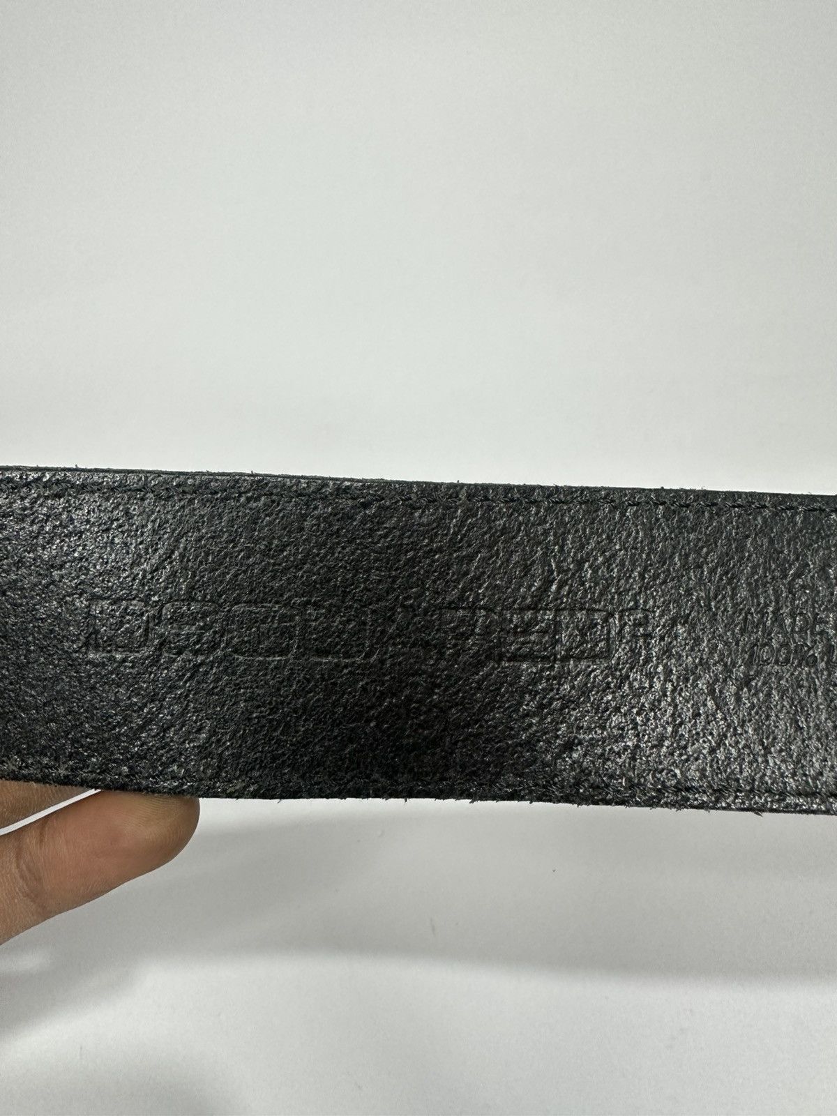 Dsquared2 Dsquared2 Hawaii Buckle Black Leather Belt. Size ONE SIZE - 7 Thumbnail