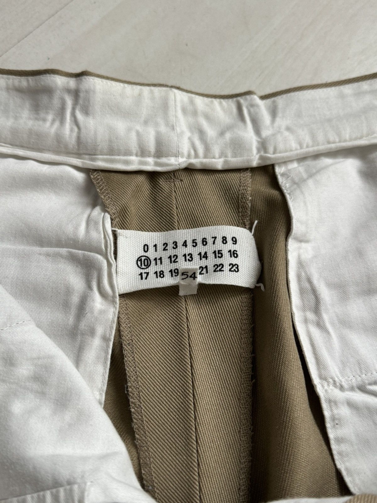 Maison Margiela Maison Margiela Skater Chino Beige 54 Size US 36 / EU 52 - 7 Thumbnail