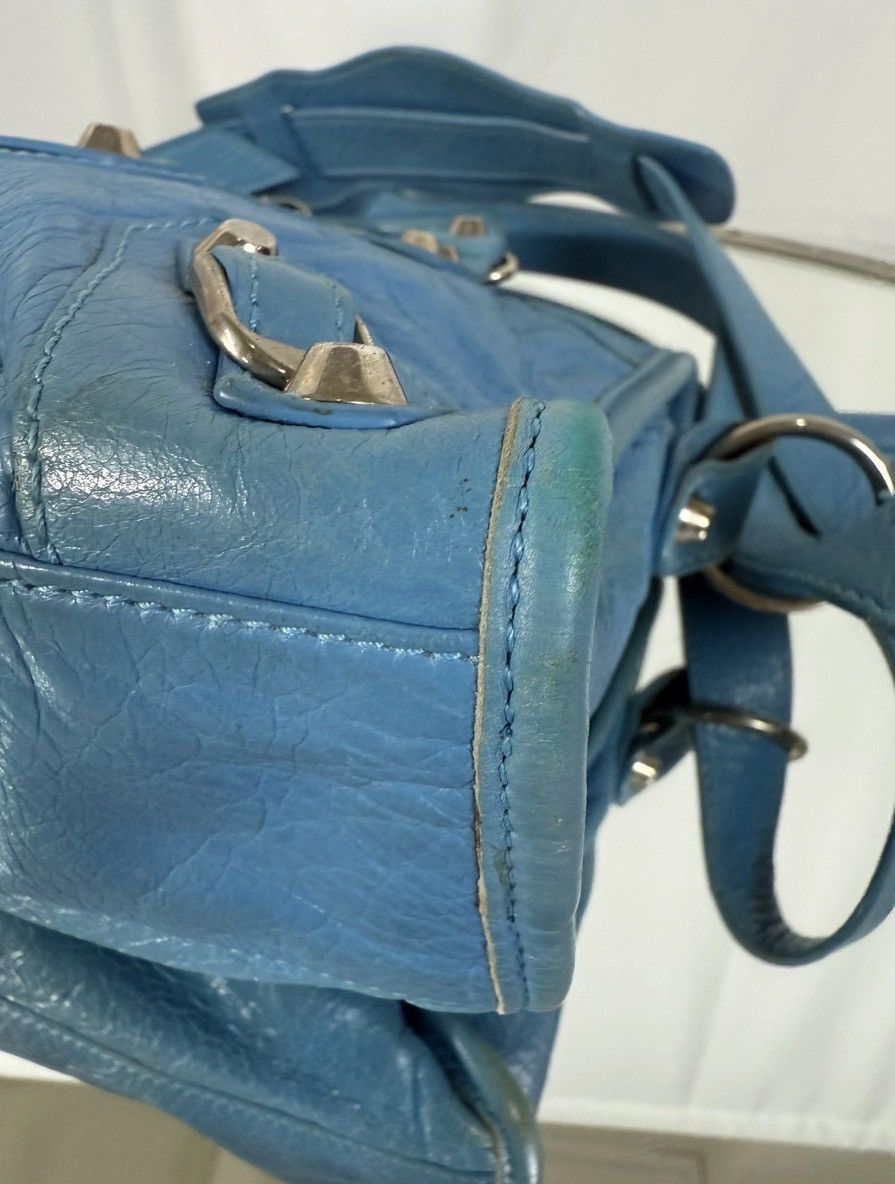 Balenciaga Balenciaga Mini City Turquoise Size ONE SIZE - 3 Thumbnail