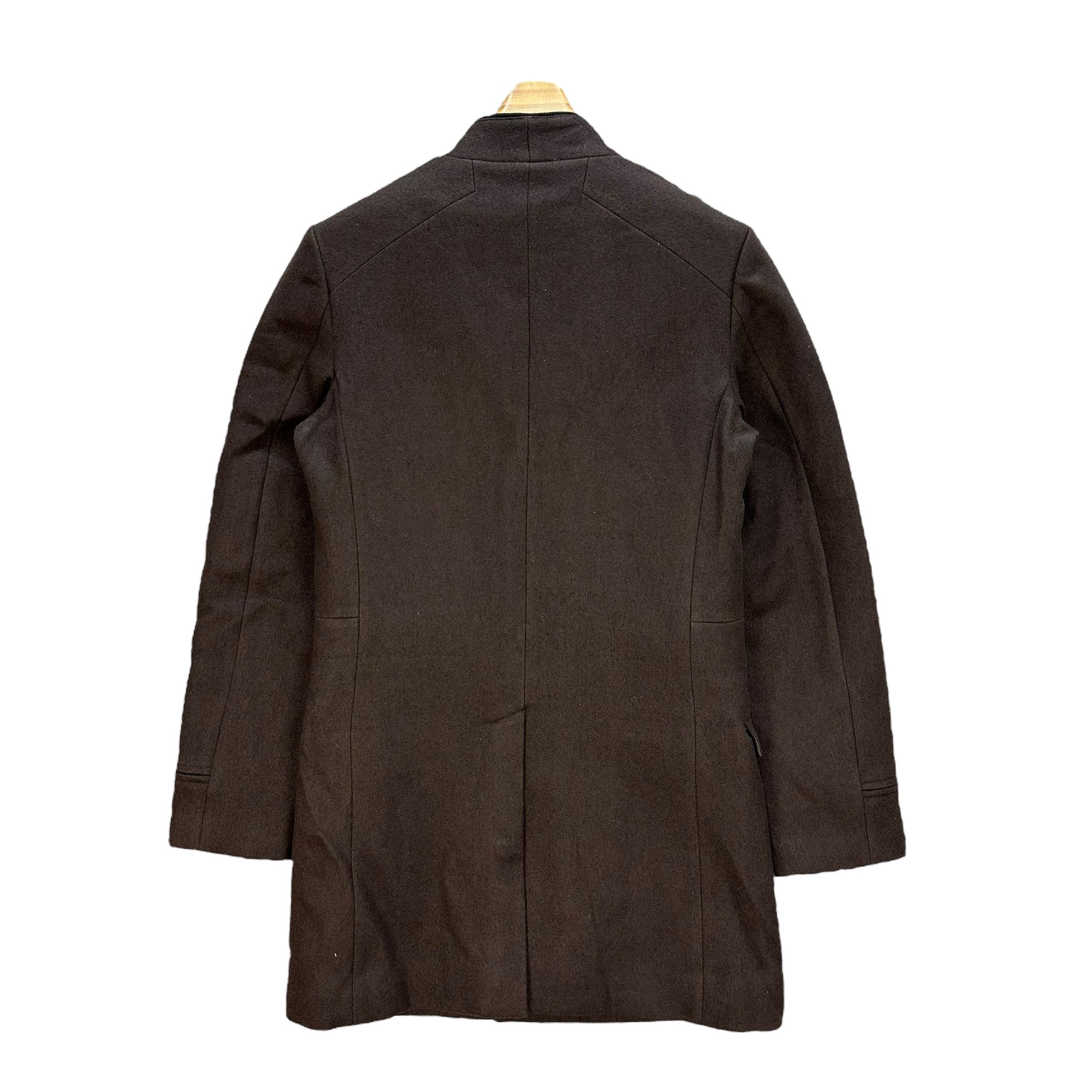 N.Hoolywood N. HOOLYWOOD Brown Wool Coat Jacket #A53-1237 Size US S / EU 44-46 / 1 - 11 Thumbnail