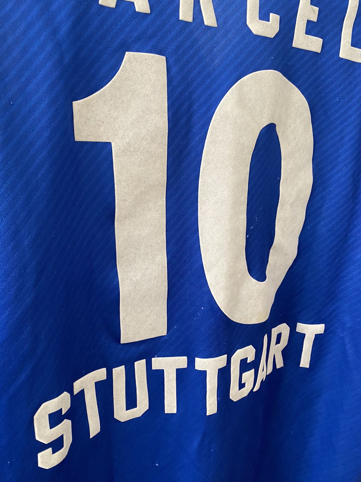 Puma × Vintage JERSEY STUTTGART KICKERS #10 [Marcel] 90s VINTAGE RARE Size US M / EU 48-50 / 2 - 6 Thumbnail