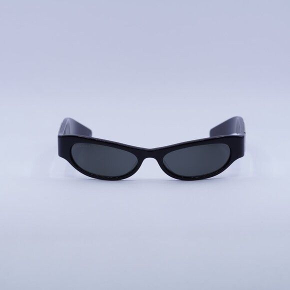 Gucci 🕶️ New Gucci GG1635S 003 Sunglasses - Shiny Black Frame Size ONE SIZE - 3 Thumbnail