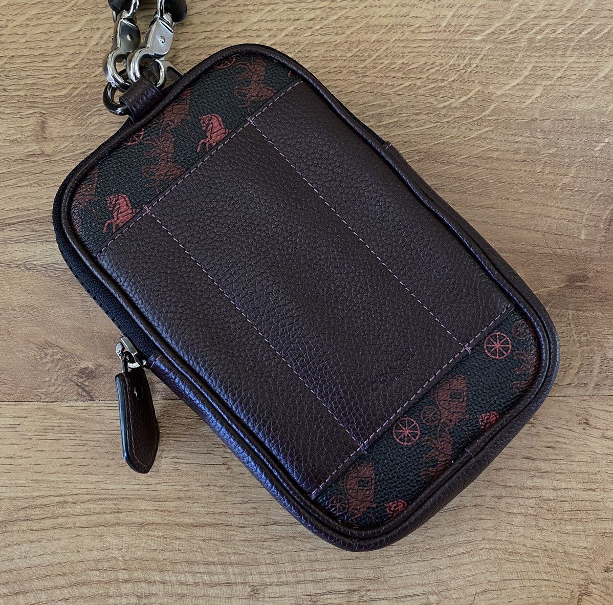 Coach Coach Monogram Shoulder Mini Bag x Old Money x Luxury Size ONE SIZE - 4 Thumbnail