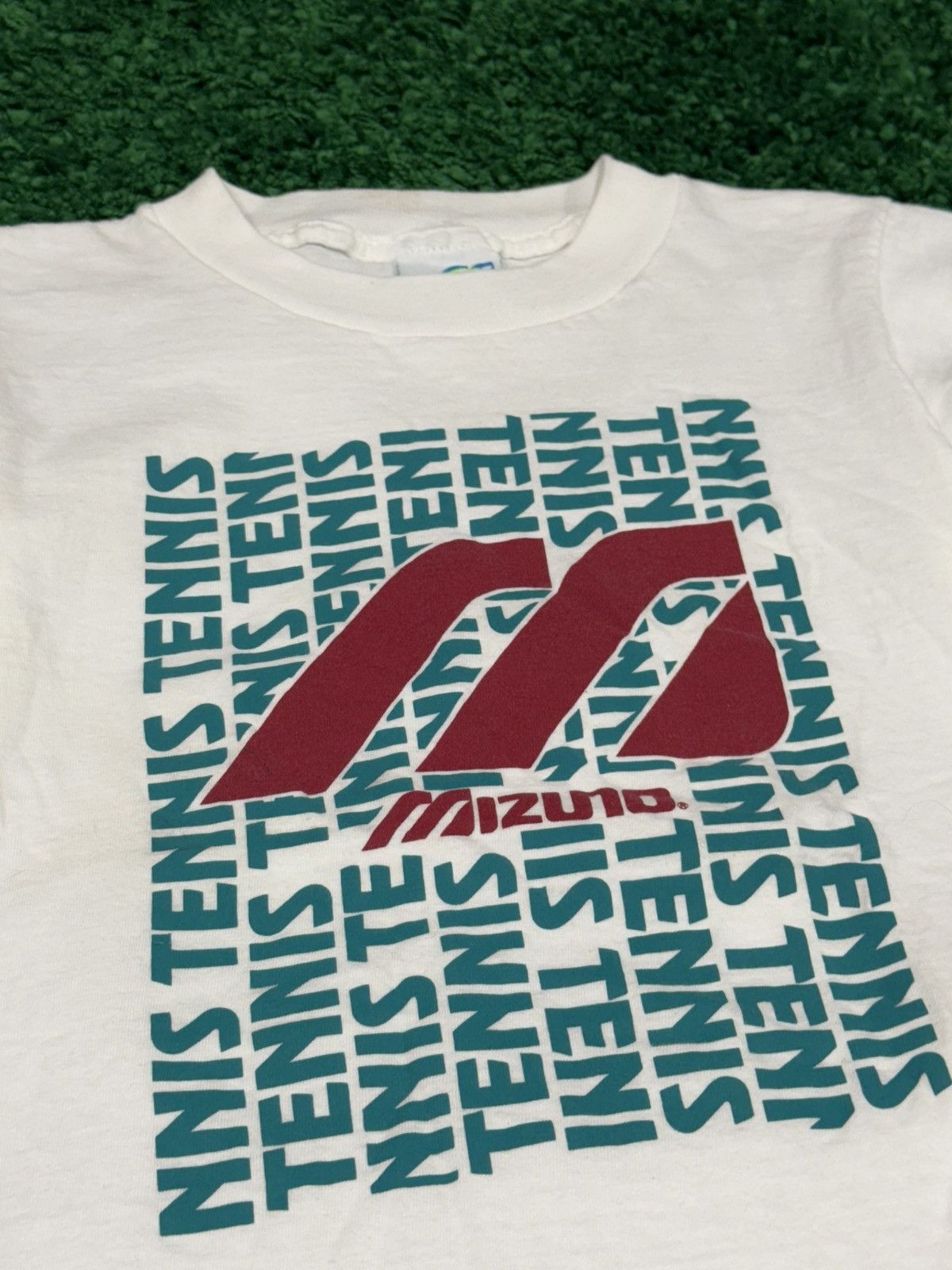 Mizuno Vintage Mizuno Made in USA Logo Tee White Small Size US S / EU 44-46 / 1 - 3 Thumbnail