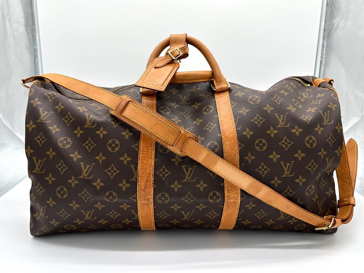 Louis Vuitton Louis Vuitton Keepall Bandoulière 55 – Monogram Size ONE SIZE - 16 Thumbnail