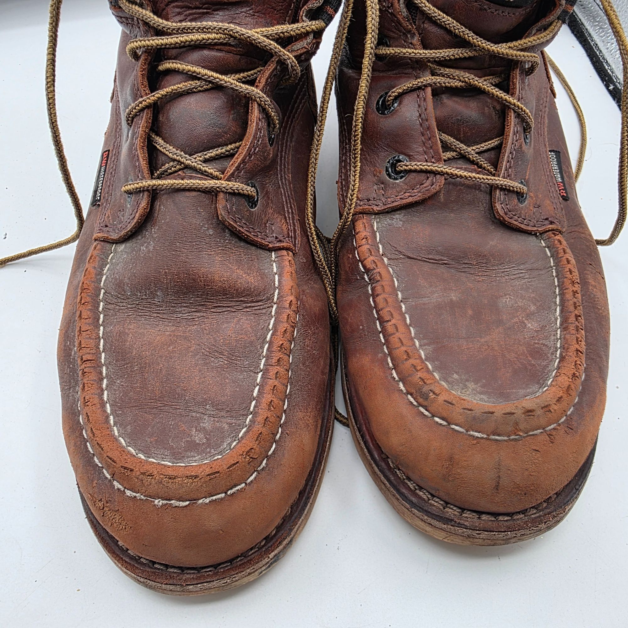 Red Wing Red Wing Traction Tred 6-inch Mens Size 9.5 Brown Waterproof Size US 9.5 / EU 42-43 - 9 Thumbnail