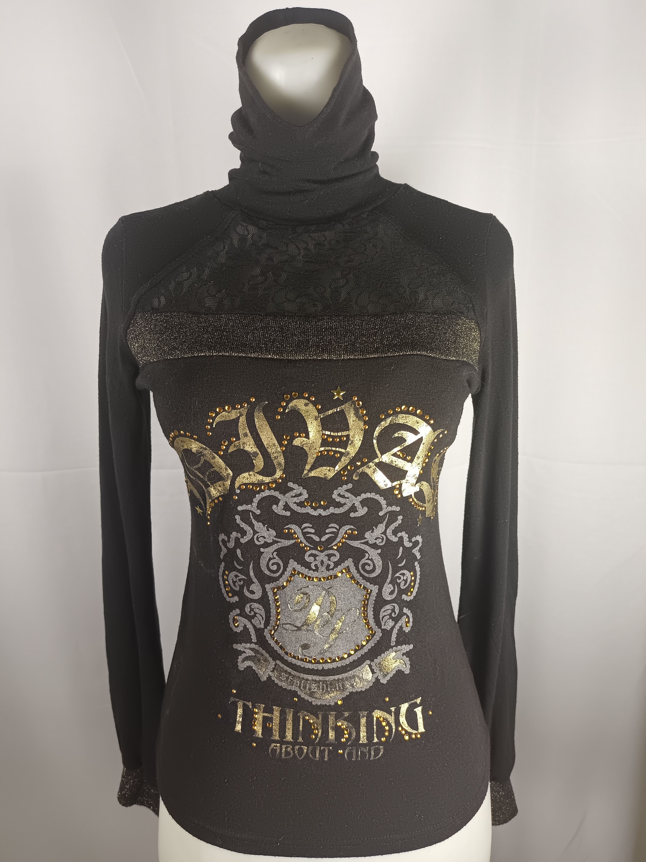 Yasiri Girl Seoul.Tokyo Lady Long Sleeve Long Neck Collar