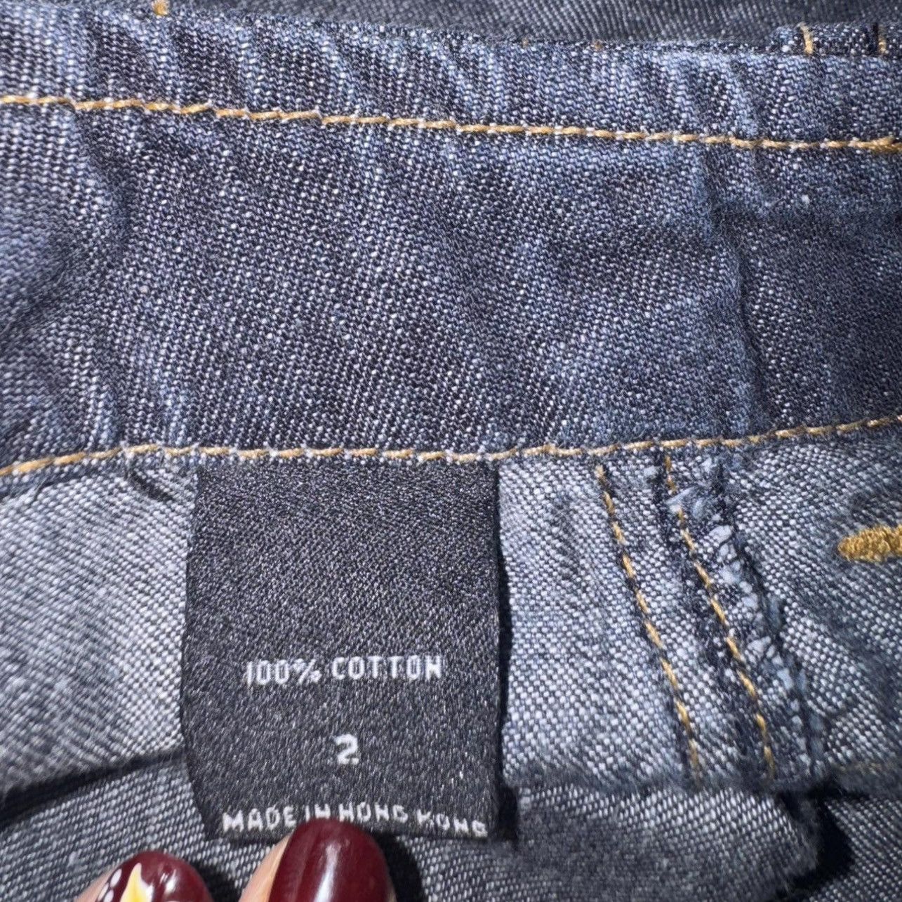 Other Vintage 2000s London Jean Blue Denim Skirt | Size 2 Small Size 26" / US 2 / IT 38 - 7 Thumbnail