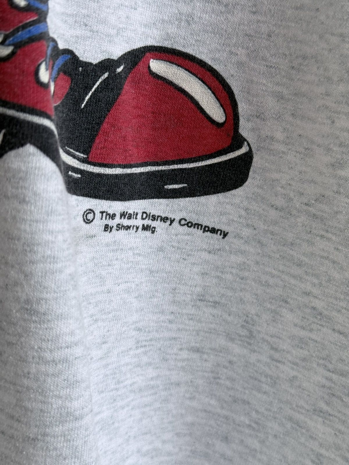 Disney Vintage 90s Mickey Mouse Goofy Graphic T-Shirt Size US XL / EU 56 / 4 - 7 Thumbnail