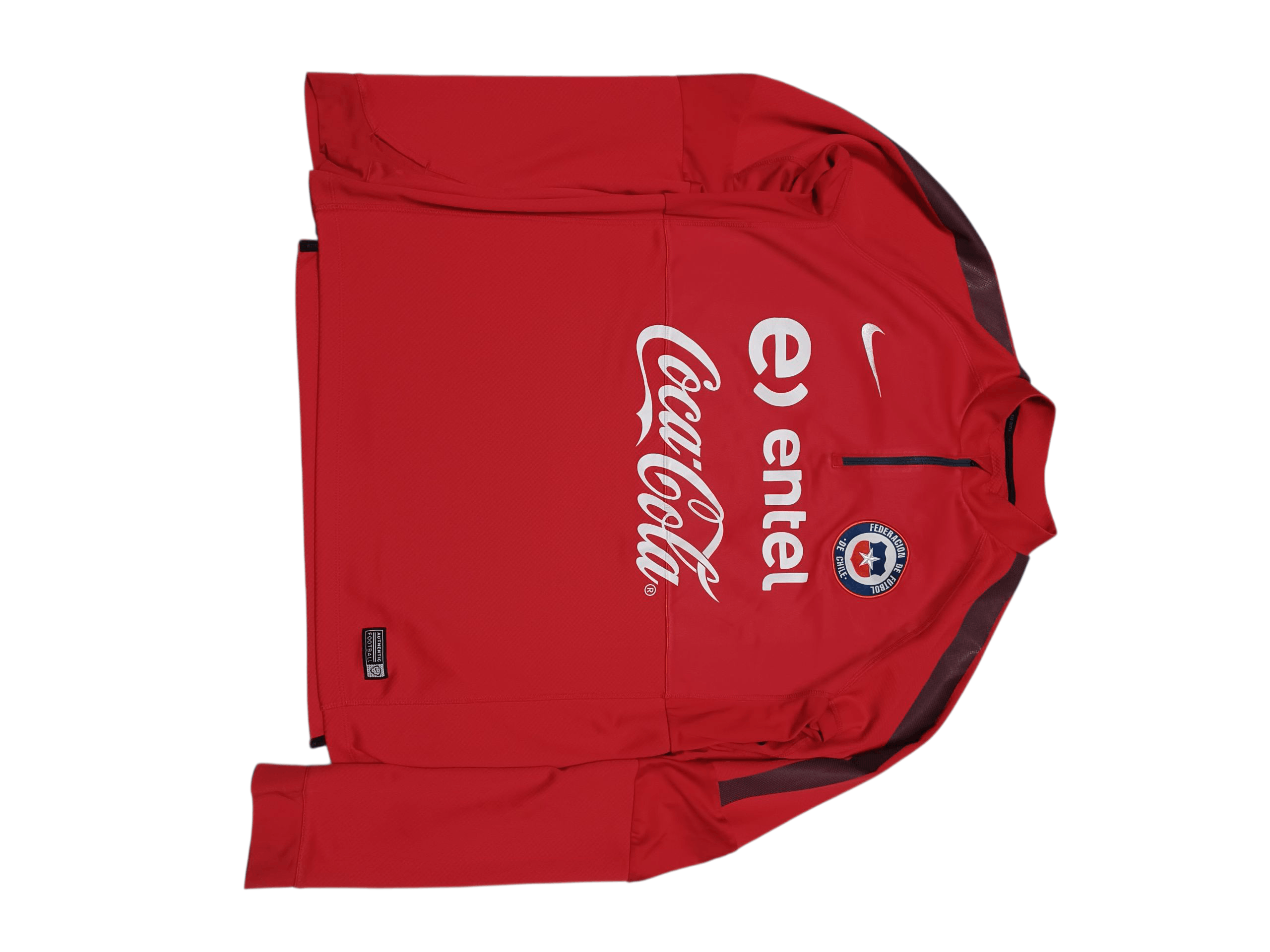 CHILE NIKE COCA COLA SOCCER VINTAGE RARE TRAINING SWEATSHIRT