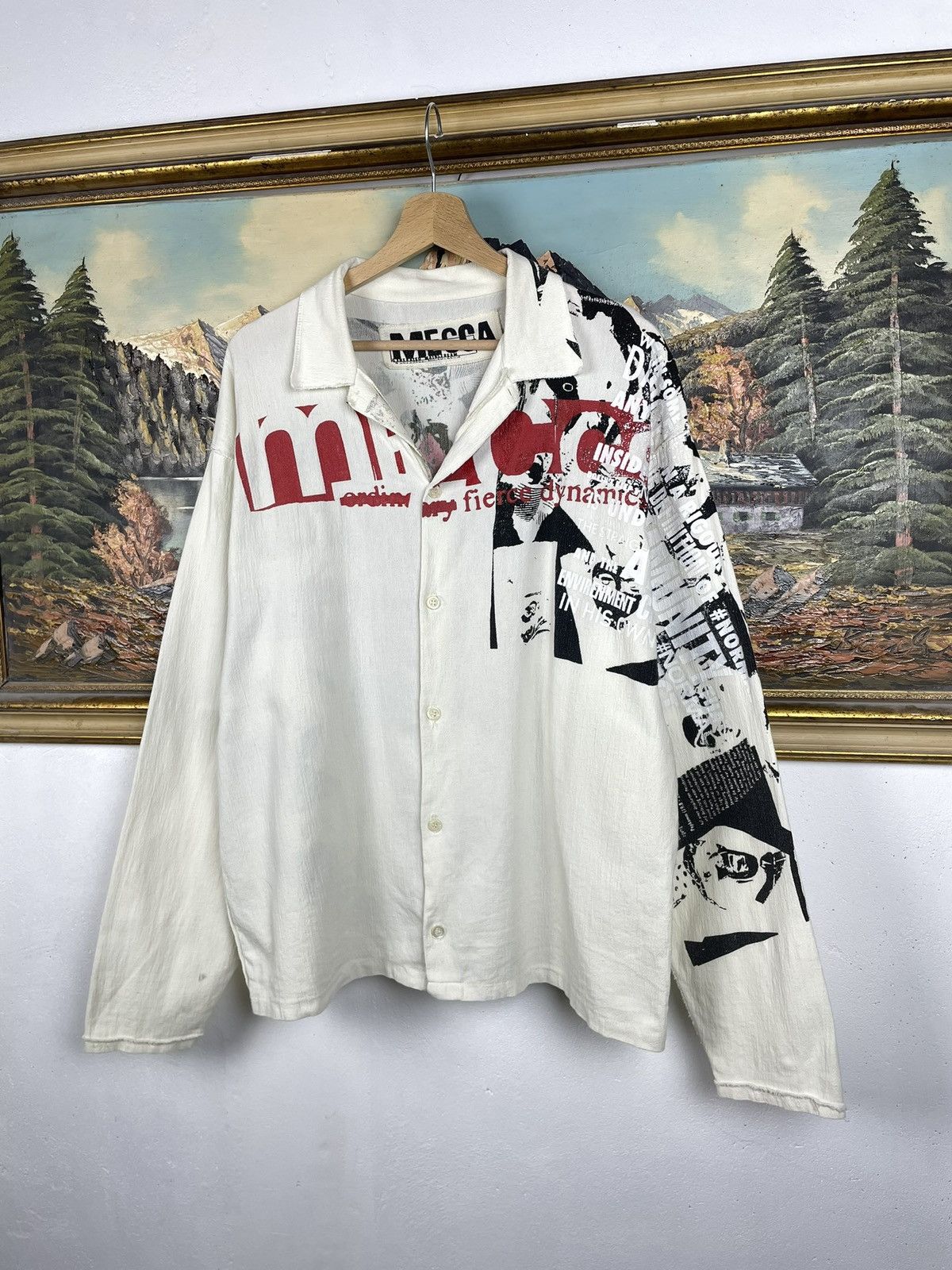 Affliction Affliction Avant Garde Y2k Vintage Shirt Cyber Opium Swag Size US XL / EU 56 / 4 - 3 Thumbnail
