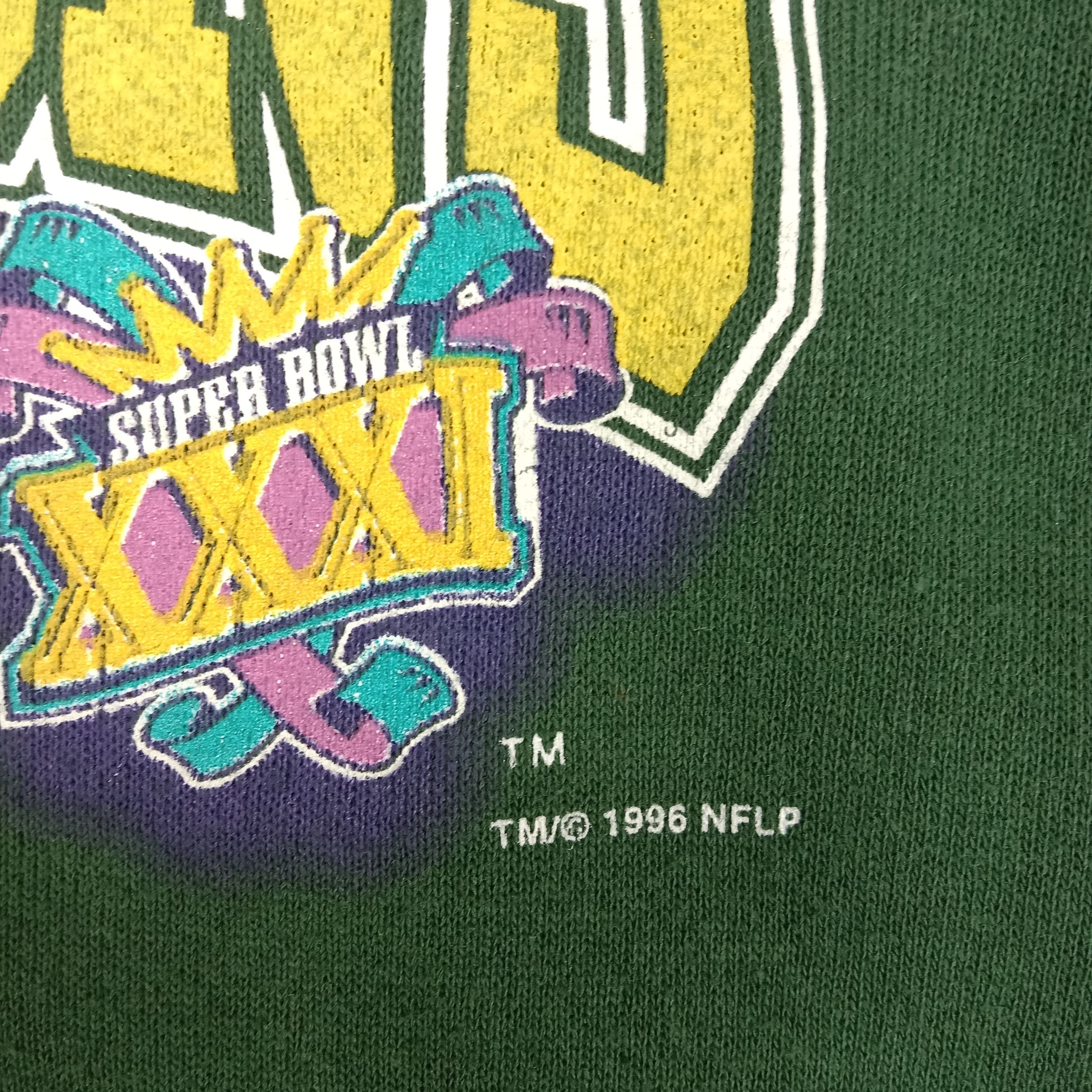 Logo 7 × NFL × Vintage Vintage 90's Green Bay Packers NFL Football Sweatshirt Size US S / EU 44-46 / 1 - 3 Thumbnail