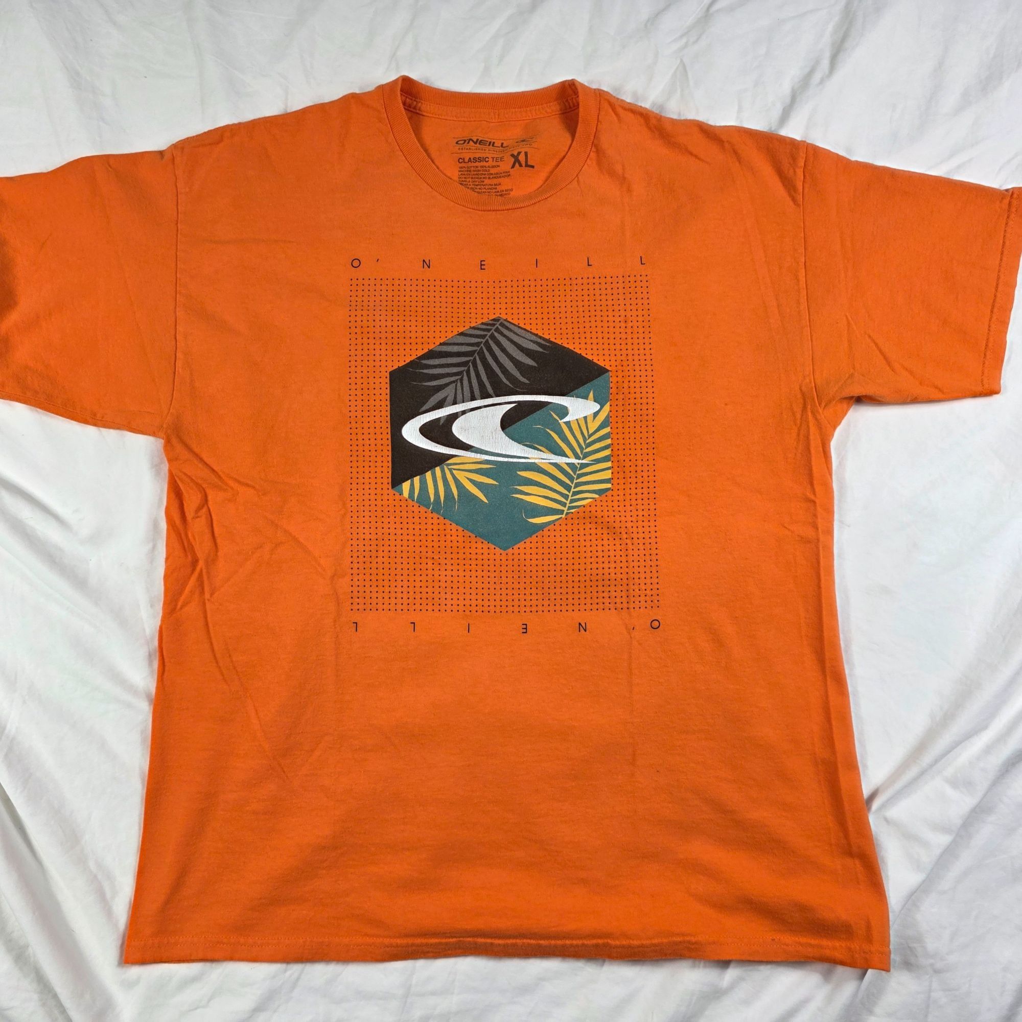 O'Neill O'Neill Passtime Mens Size XL Orange Shirt Short Sleeve Casu Size US XL / EU 56 / 4 - 1 Thumbnail