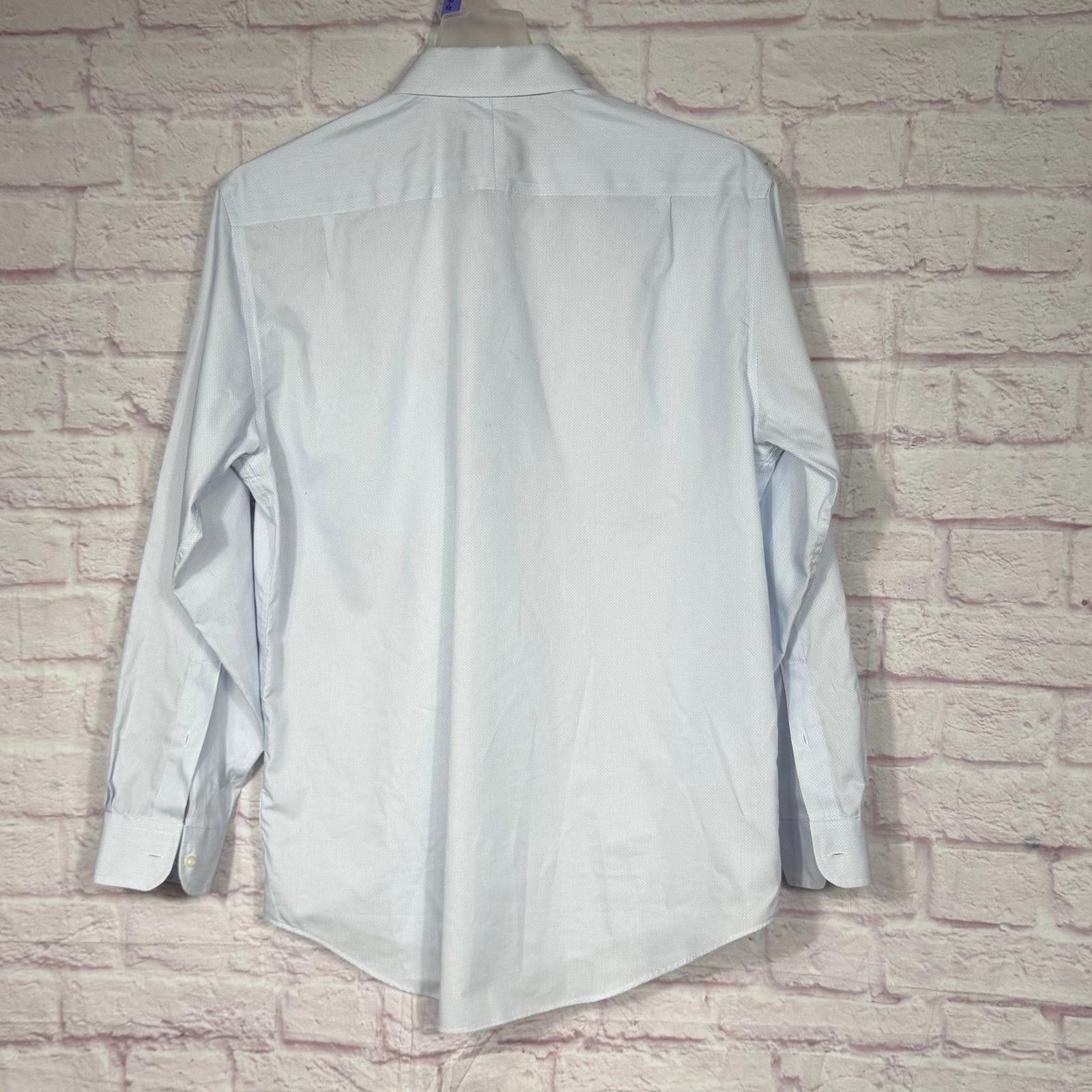 Jos. A. Bank Jos. A. Bank 1905 Tailored Fit Men's Dress Shirt 16 1/2- 34 Size 38R - 6 Thumbnail