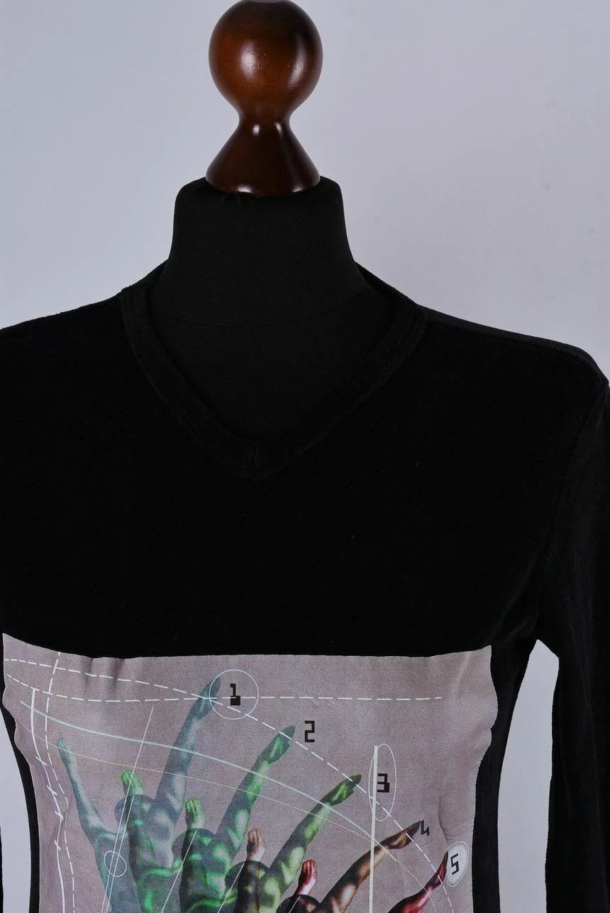 Jean Paul Gaultier Women's Jean Paul Gaultier JPG Sports Long Sleeve Top Size S Size S / US 4 / IT 40 - 2 Thumbnail
