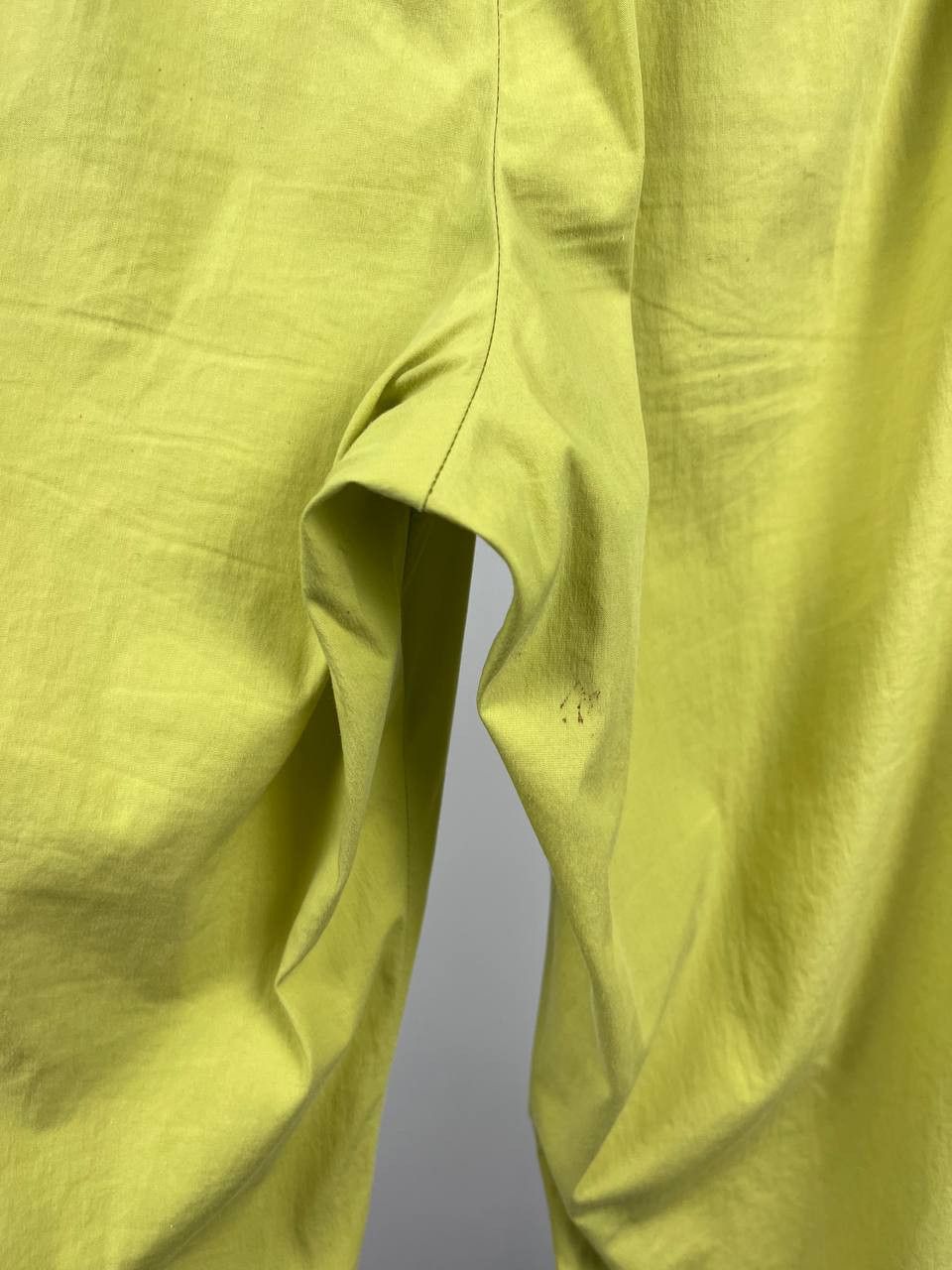 Jil Sander Jil Sander Lime Green Cotton Trousers Pants Minimalist Size 40" / US 18 - 8 Thumbnail