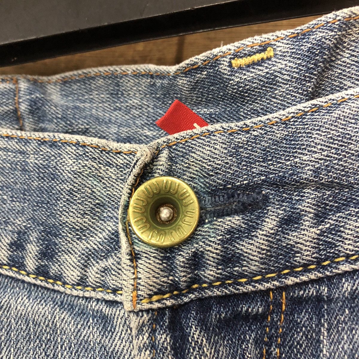Japanese Brand Uniqlo Jeans Blue faded vintage Denim Pants #7326 Size 32" / US 10 / IT 46 - 11 Thumbnail