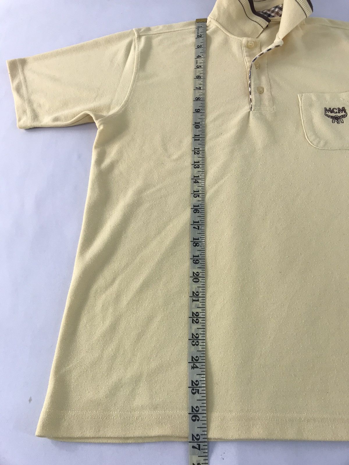 MCM MCM Otc Over The Counter Single Pocket Embroidery Polo Tee Size US L / EU 52-54 / 3 - 9 Thumbnail