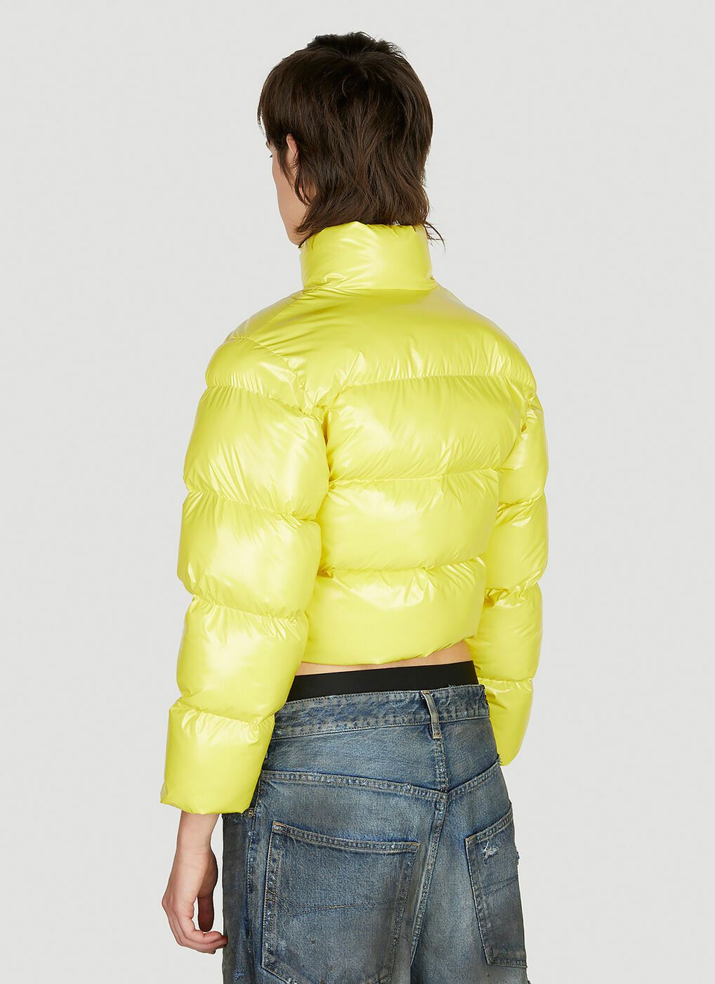 Balenciaga o1y0625 Shell Jacket in Yellow Size S / US 4 / IT 40 - 4 Thumbnail